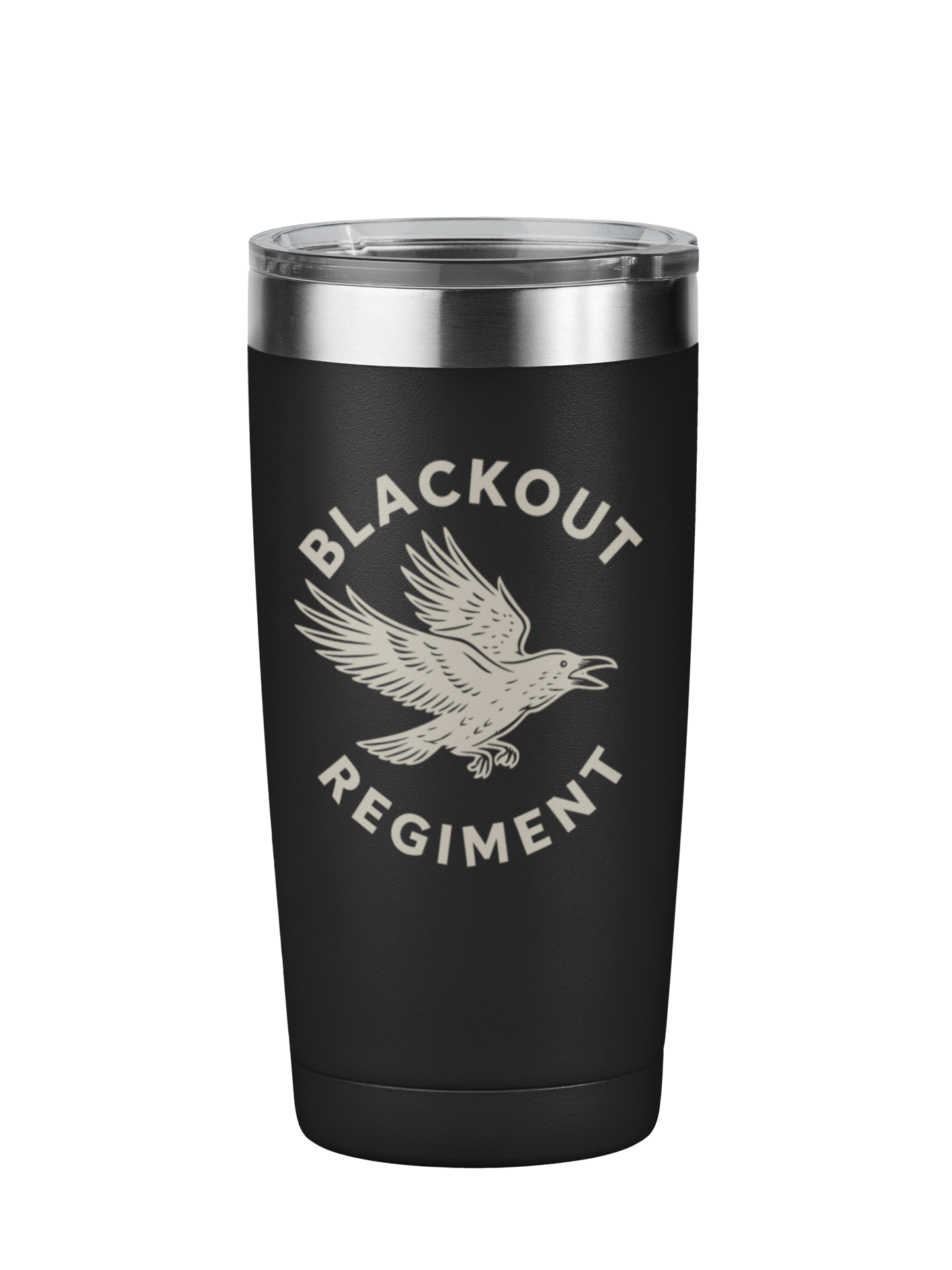 Blackout Regiment Engraved 20 oz Tumbler