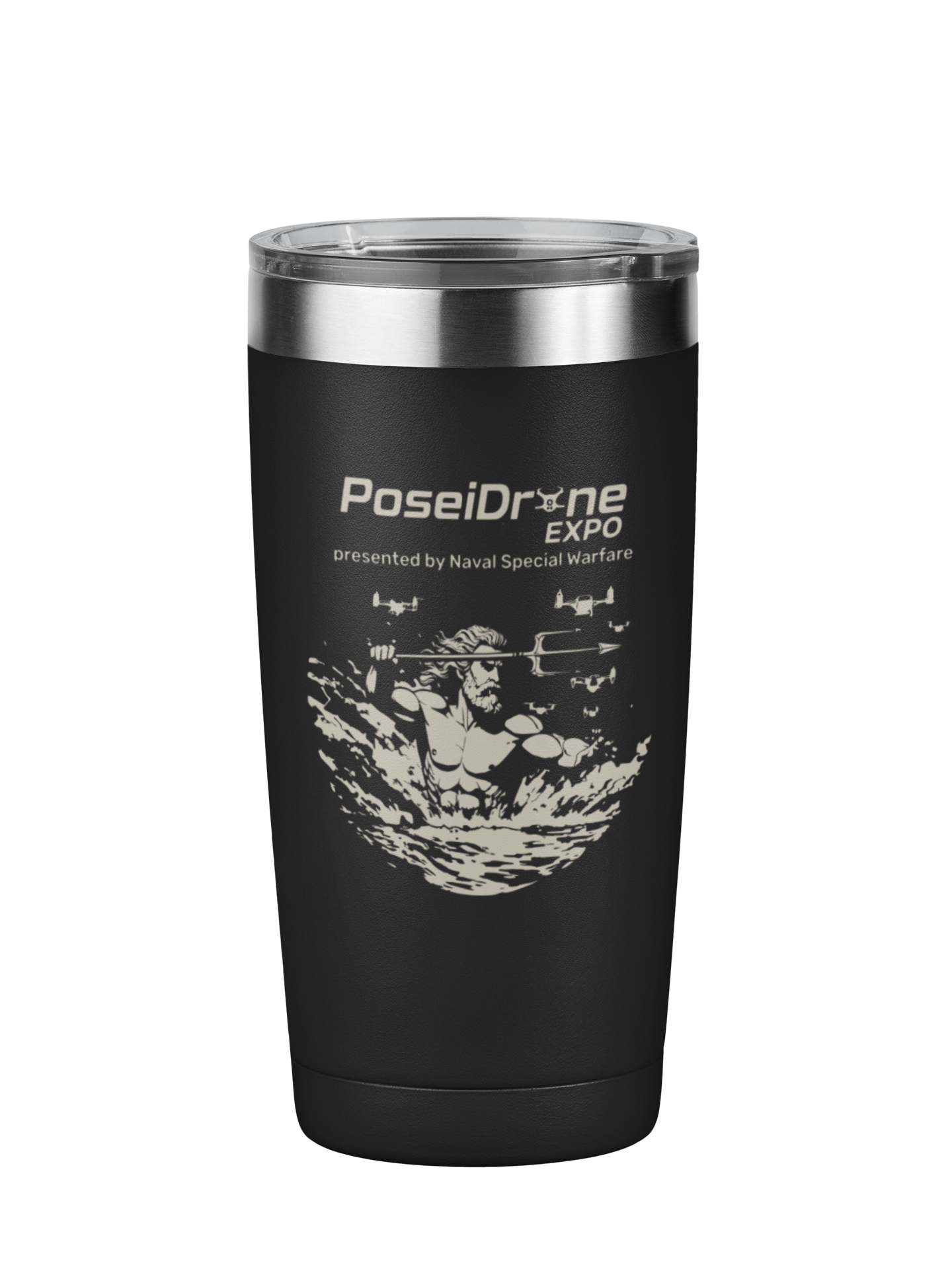 PoseiDrone Expo 20 oz Stainless Steel Tumbler
