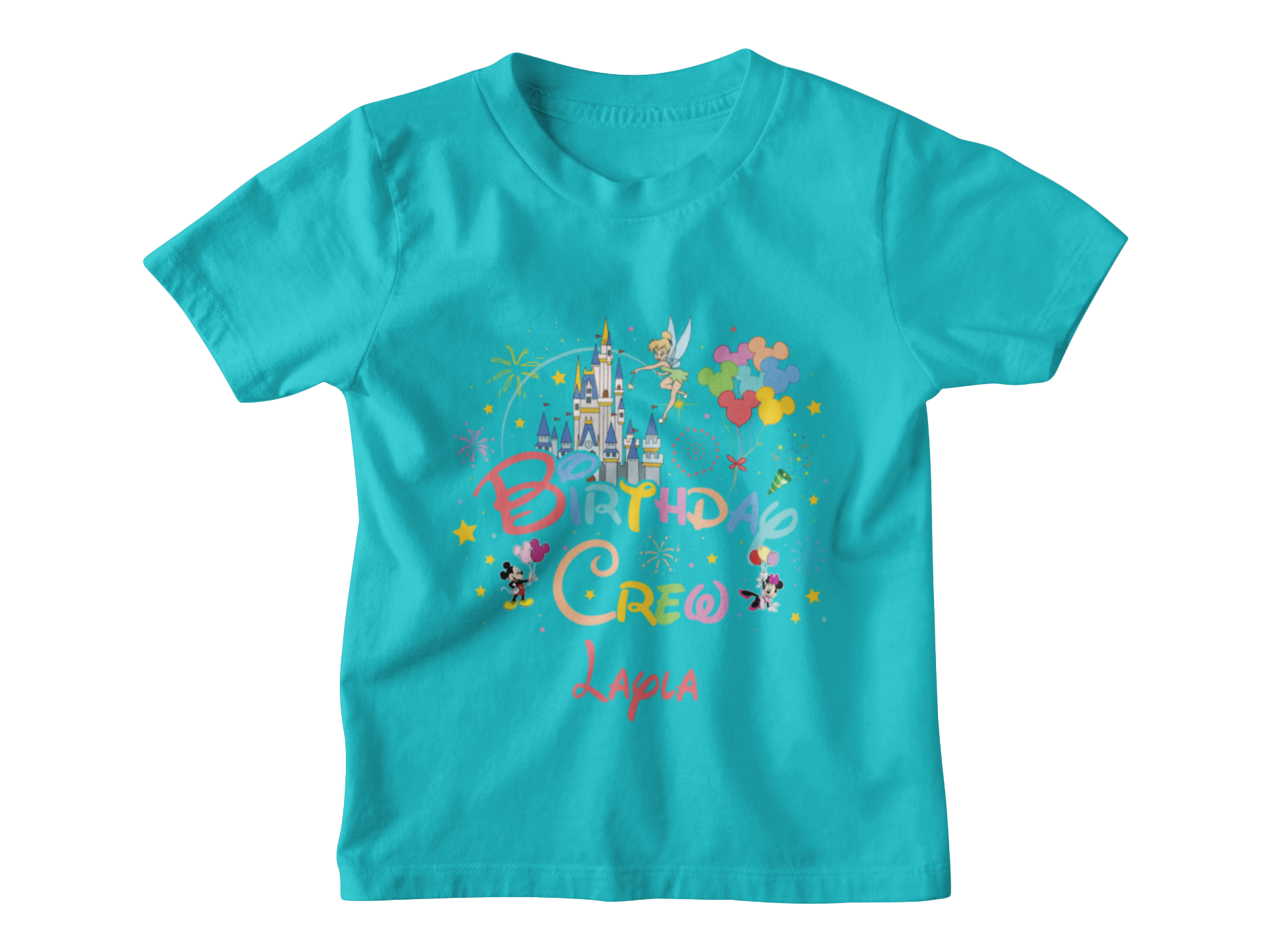 Layla's Birthday Crew Tee Shirt