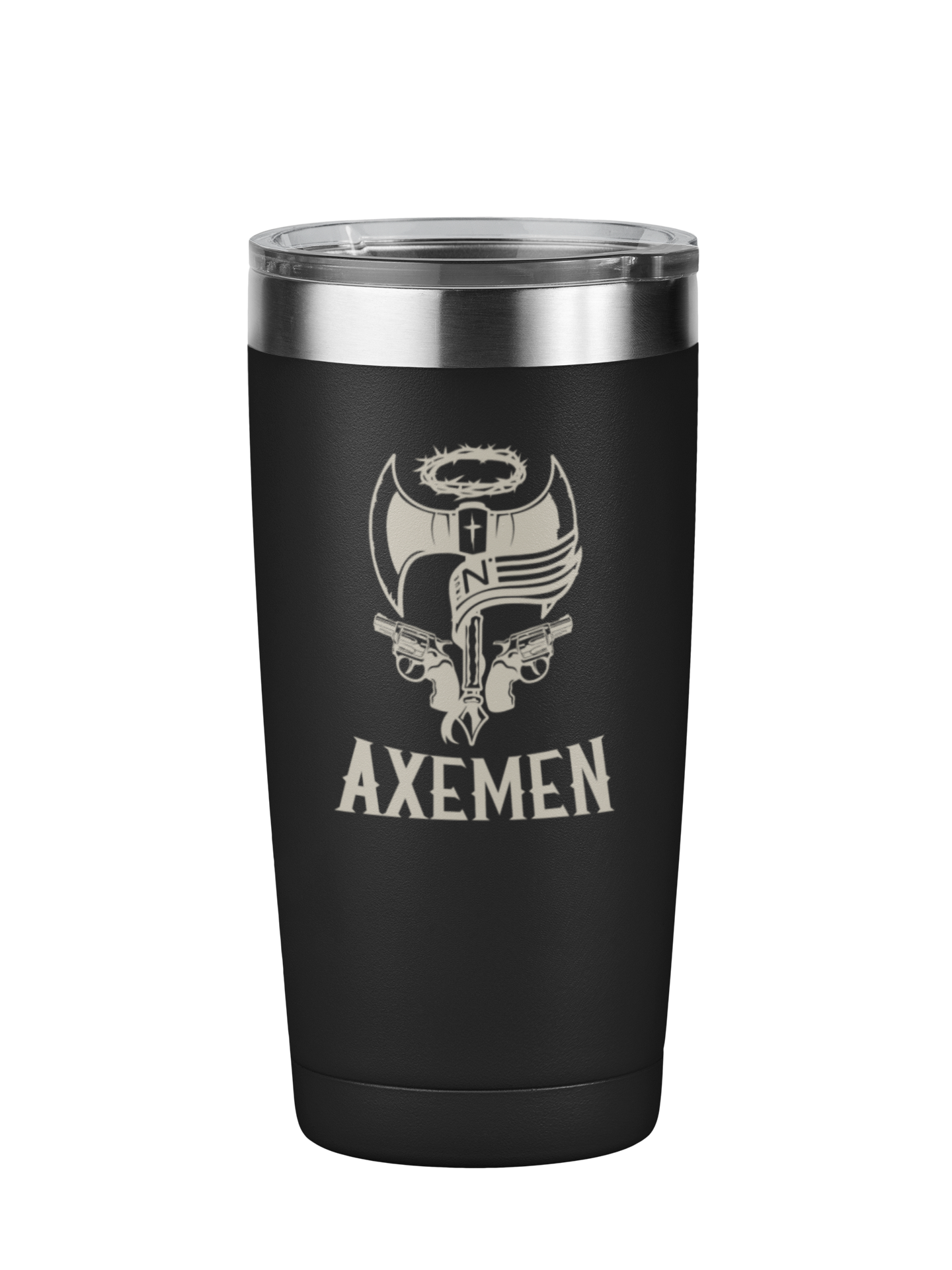 Axemen Engraved 20 oz Tumbler