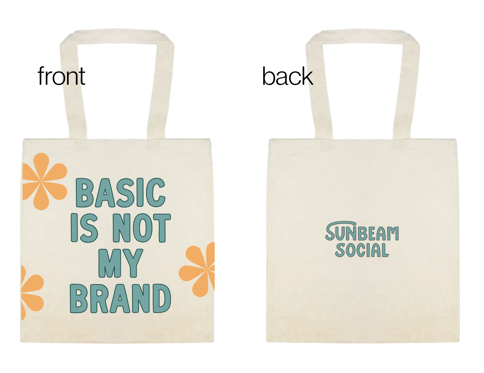 Basic Is Not My Brand Tote