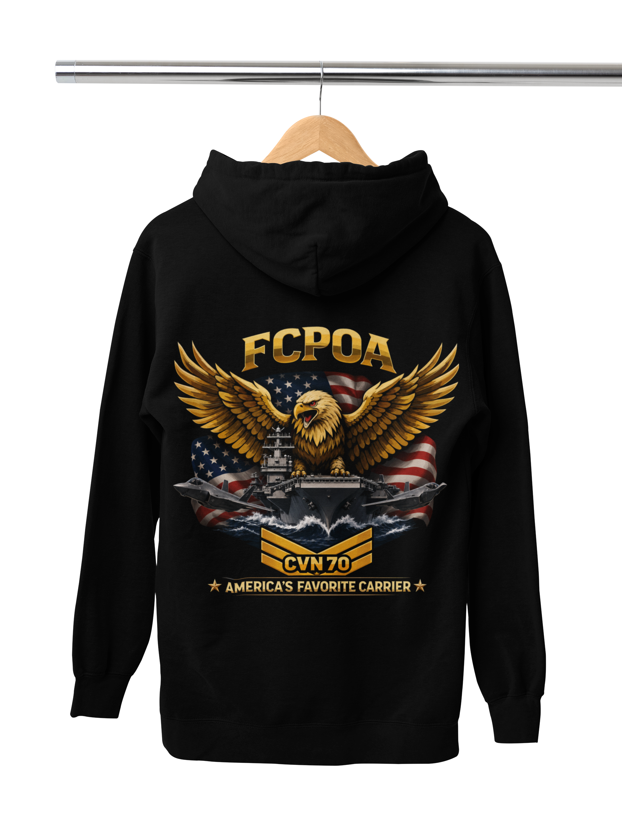 CVN-70 FCPOA Heavyweight Hoodie