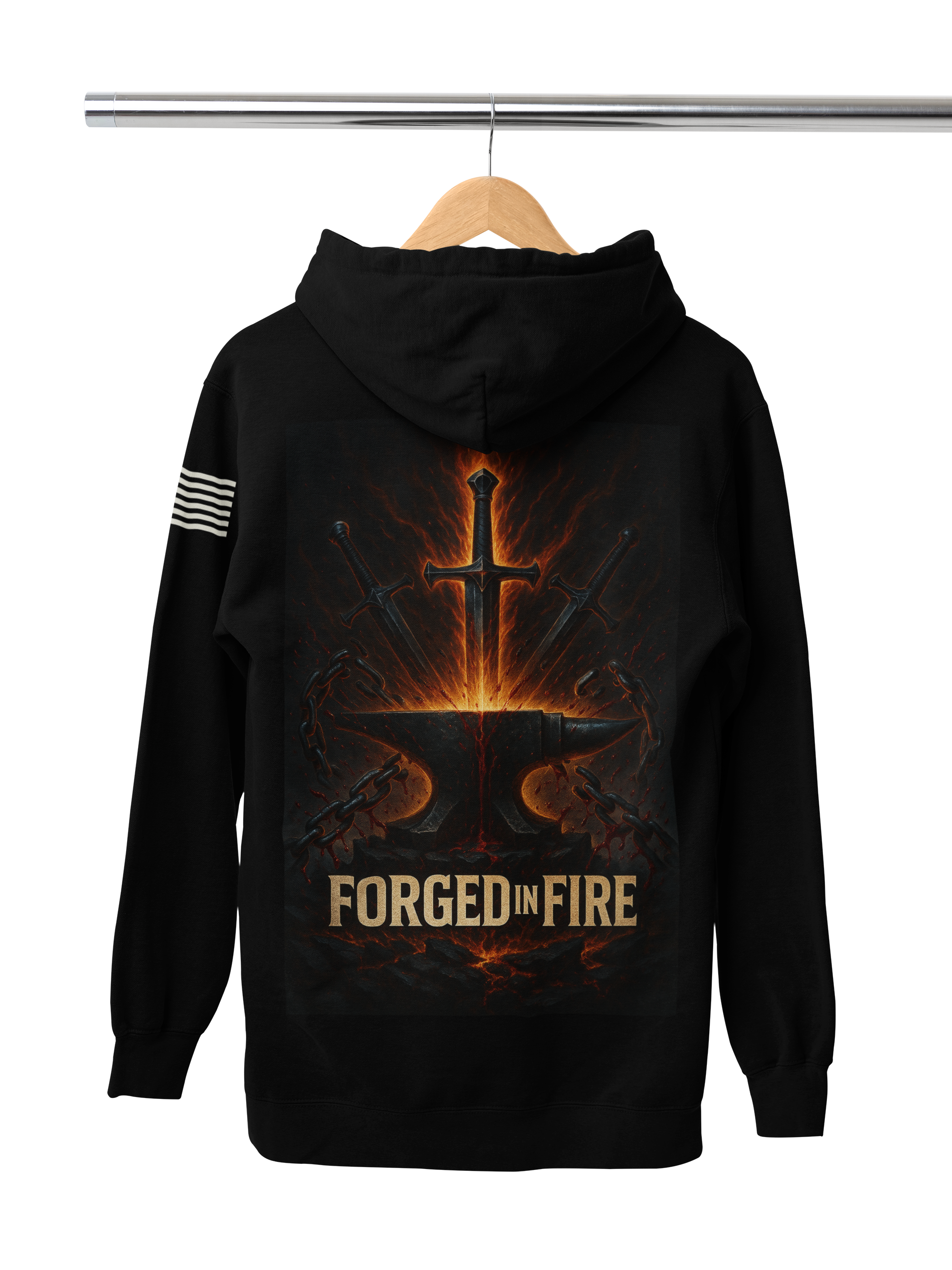Forged In Fire "Anvil" Heavy Weight Hoodie