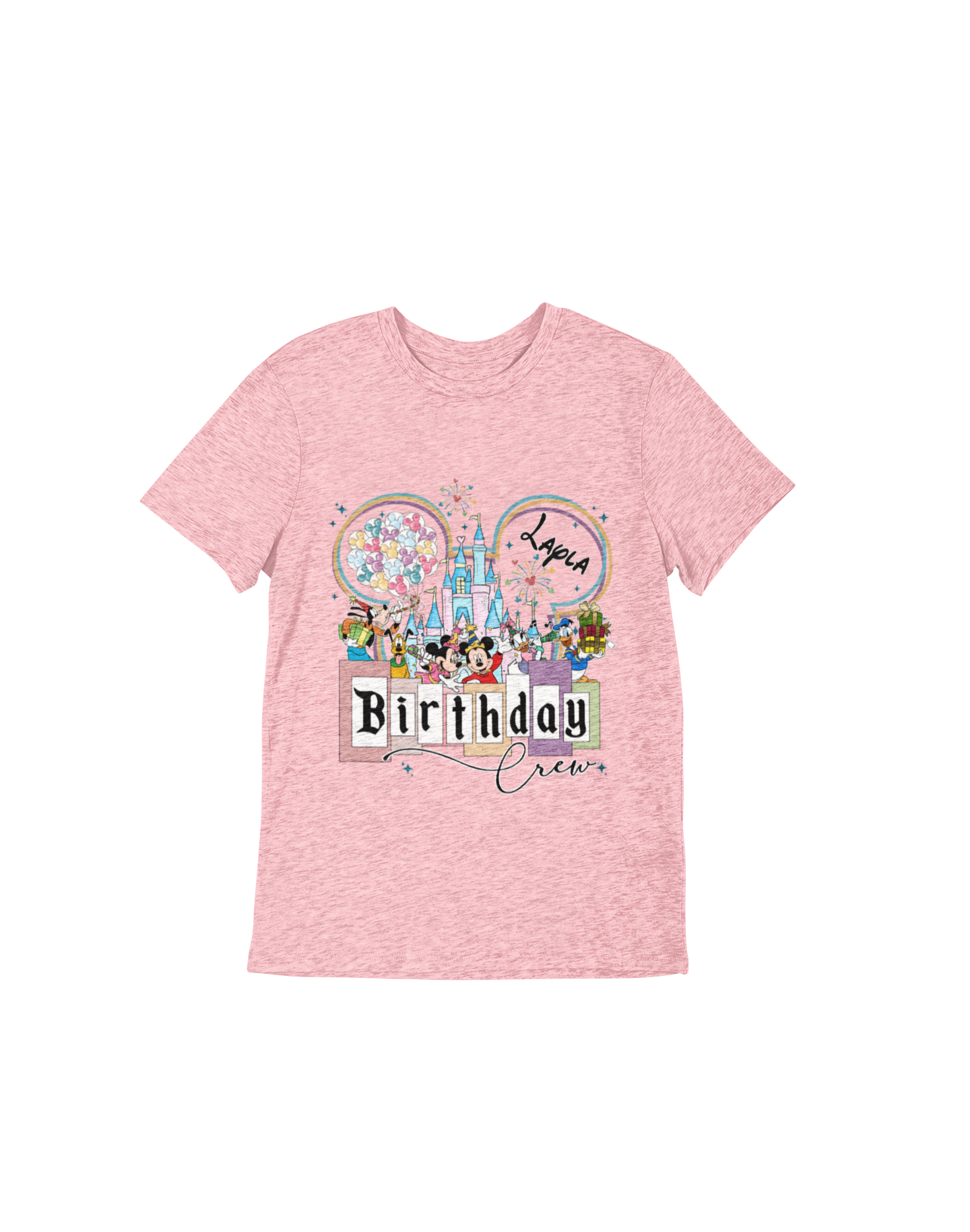 Layla's Birthday Castle Shirt