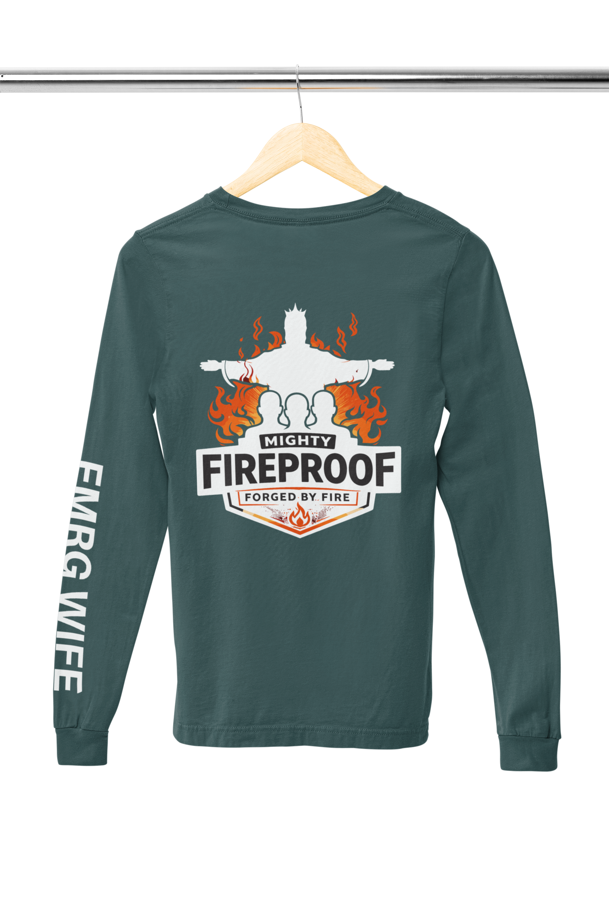 Mighty Fireproof WIFE Long Sleeve Shirt
