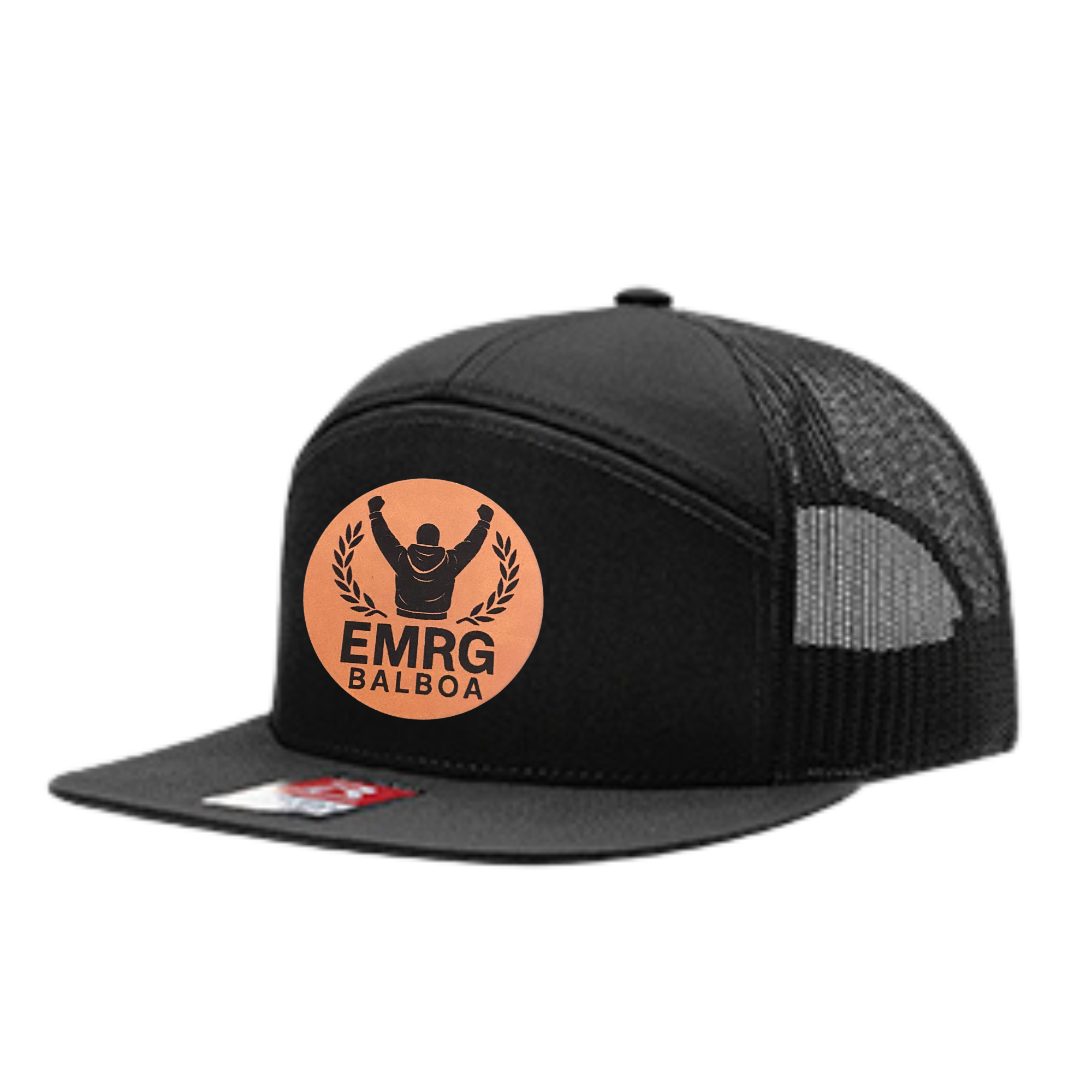 EMRG Balboa Leather Patch hat