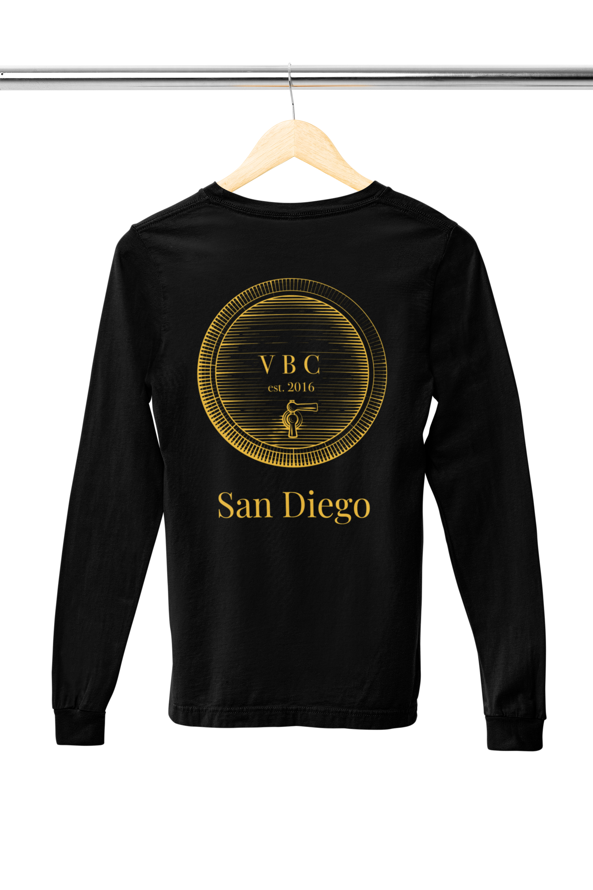 Veterans Beer Club Service Long Sleeve Tee- Army