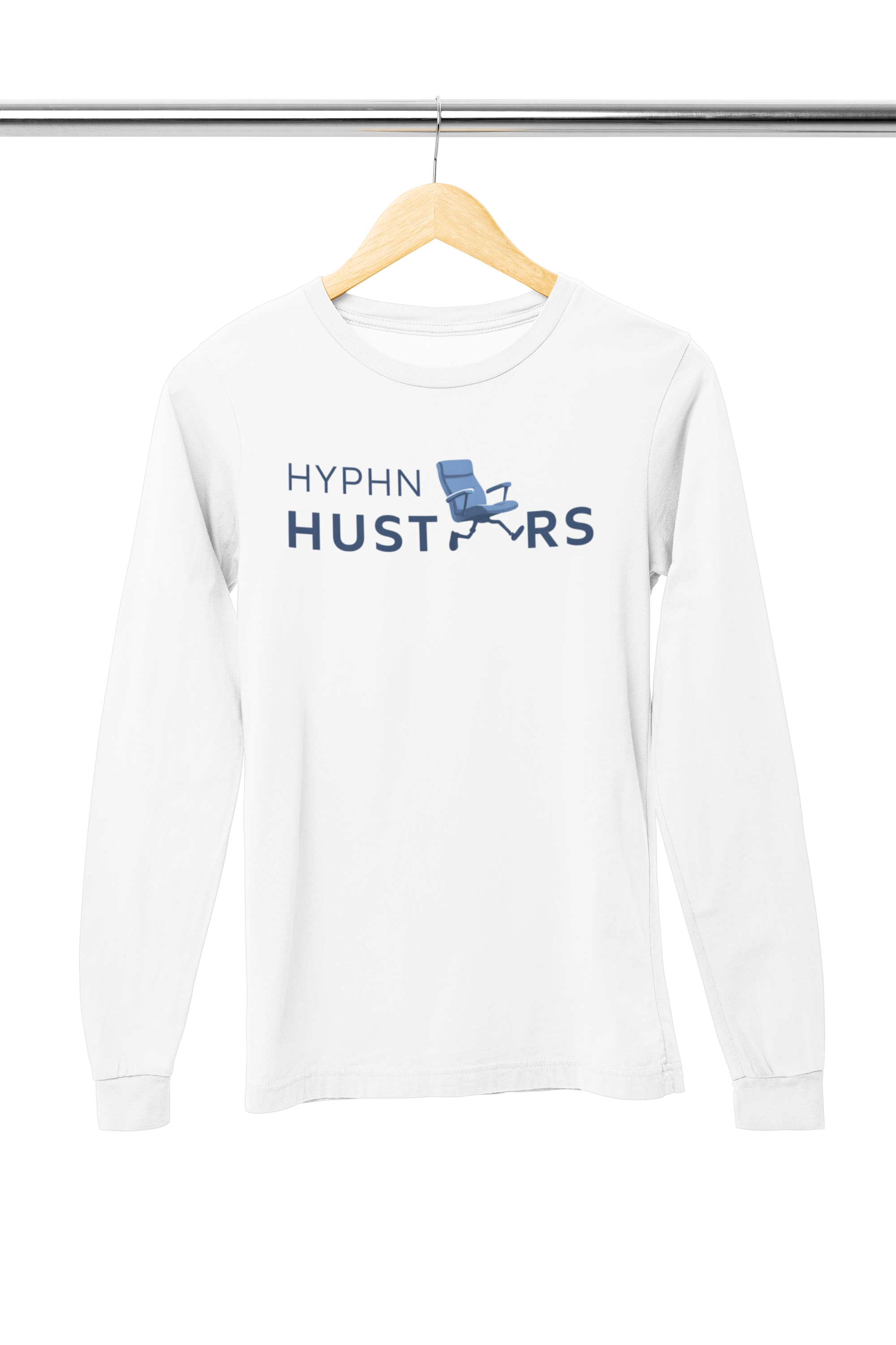 HYPHN Hustlers Graphic Long Sleeve Tee