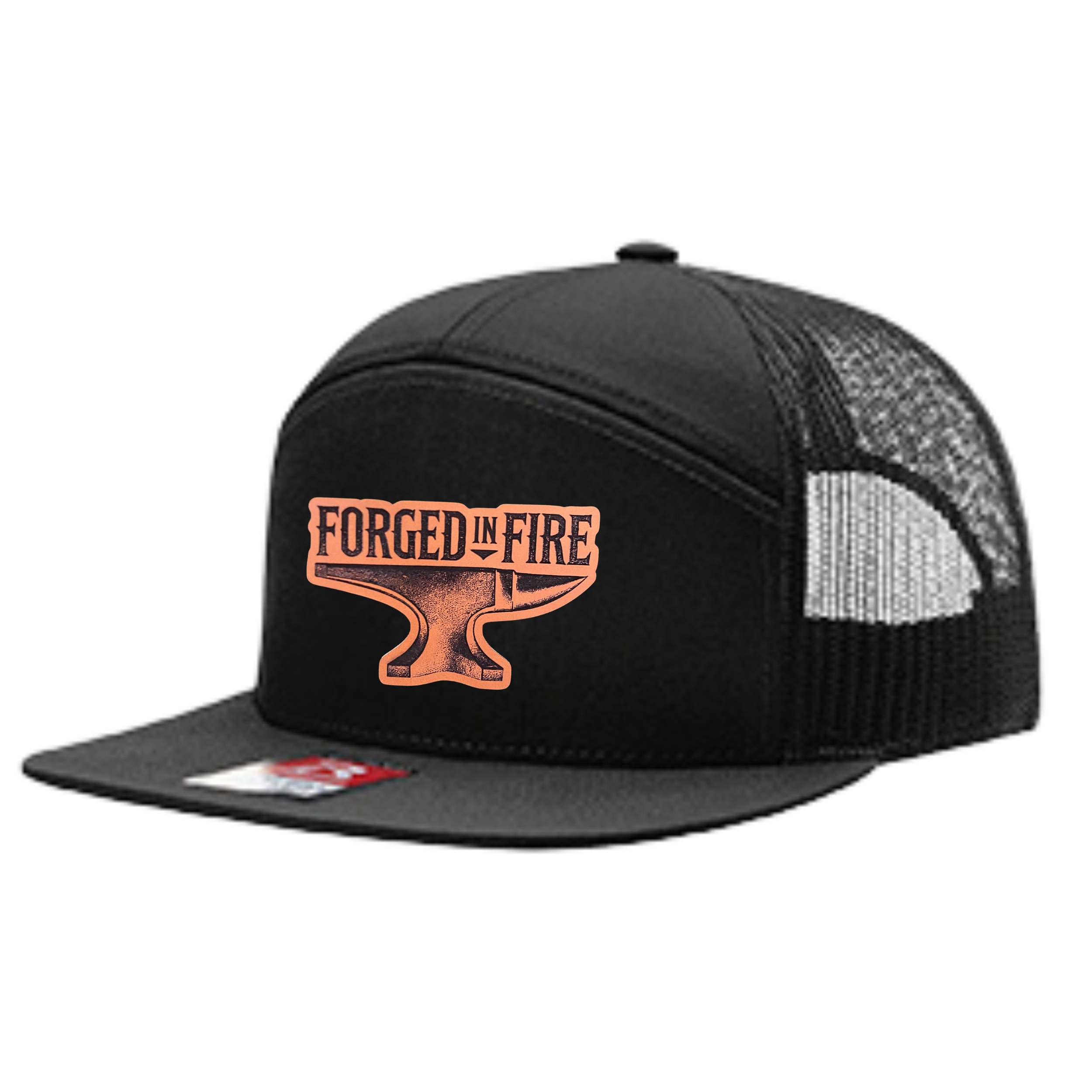 Forged In Fire Leather Patch Hat