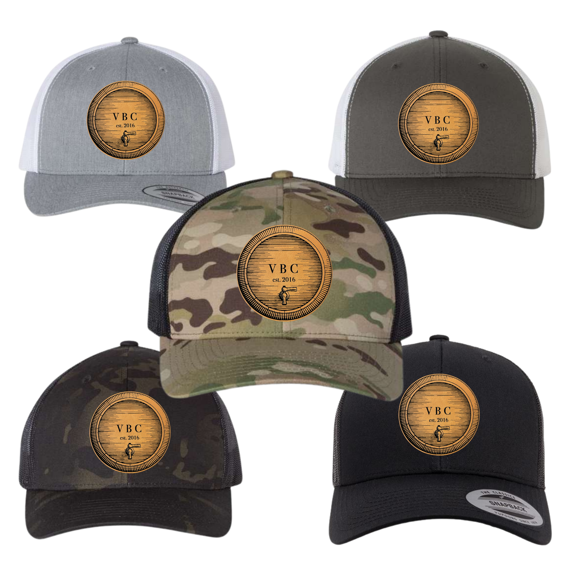 VBC Leather Patch Hat