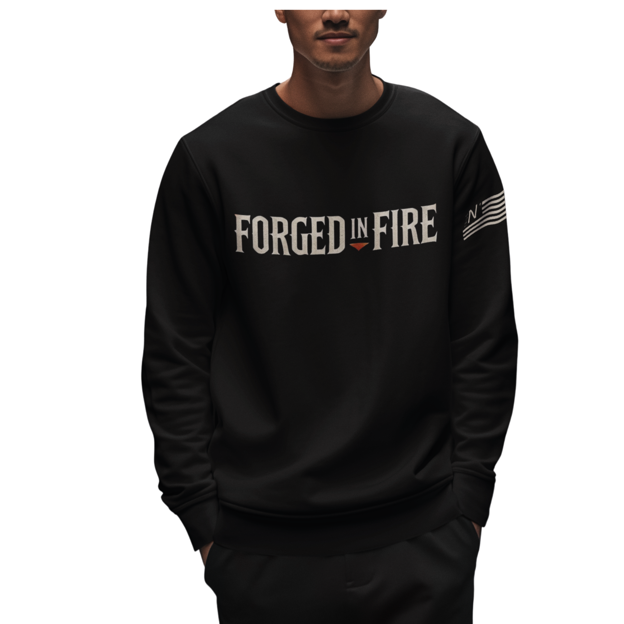 Forged In Fire Crewneck Sweatshirt