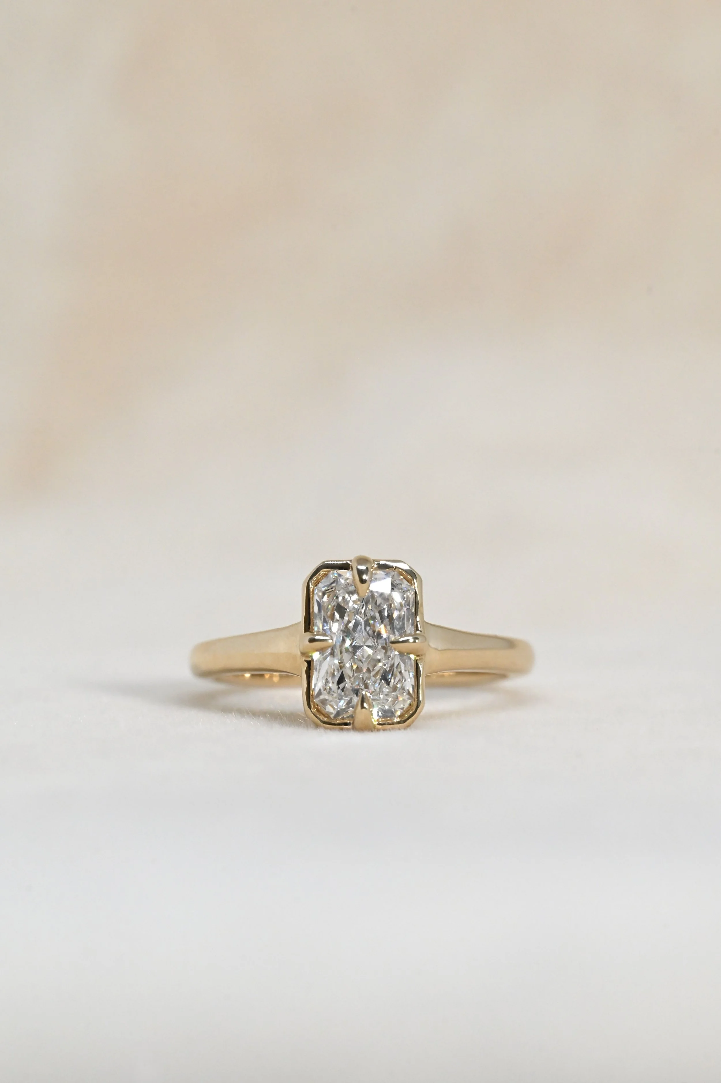 QUINN RING 1.67ct Lab Grown Radiant Cut Diamond