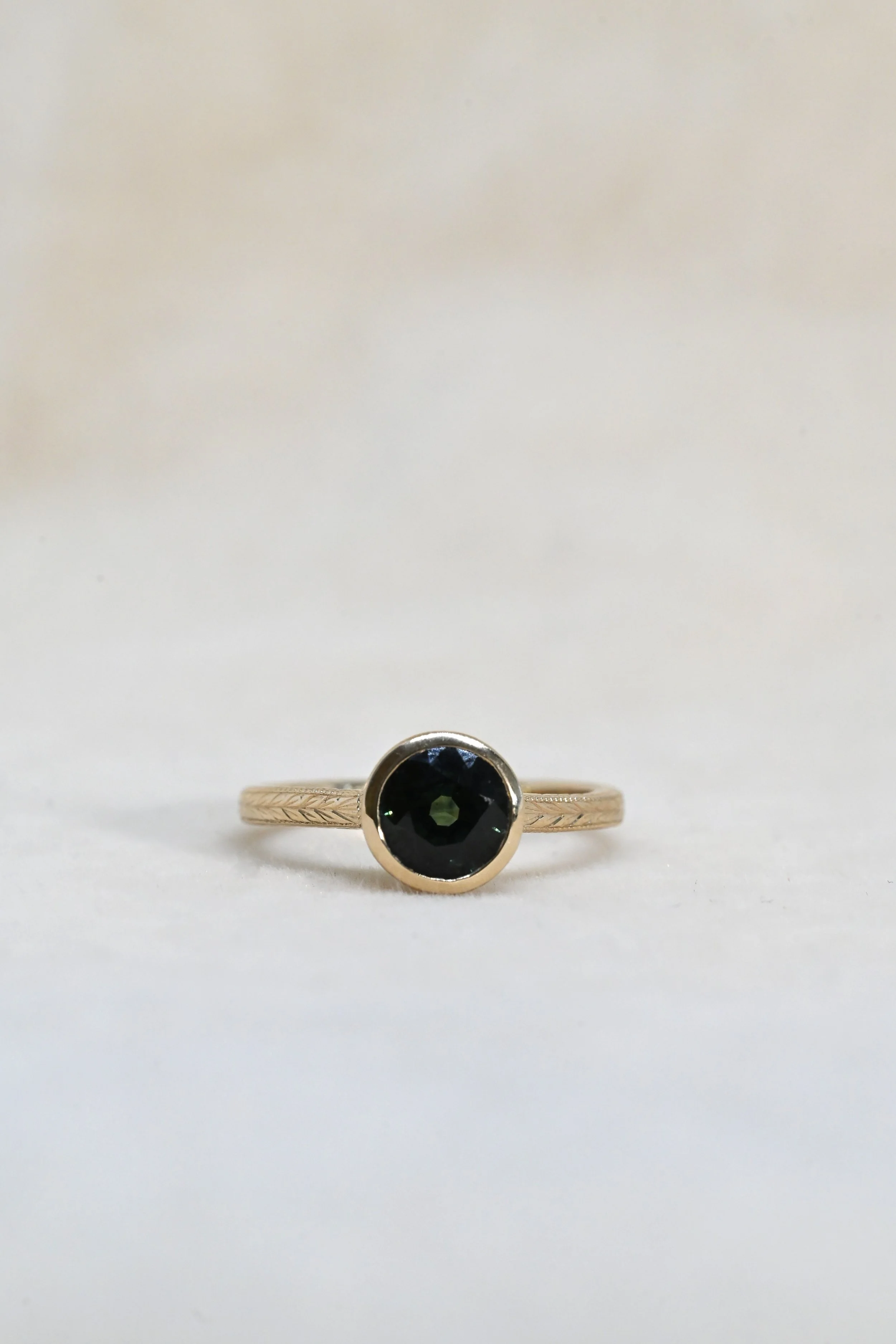 WEDNESDAY RING 1.71ct Australian Brilliant Cut Sapphire