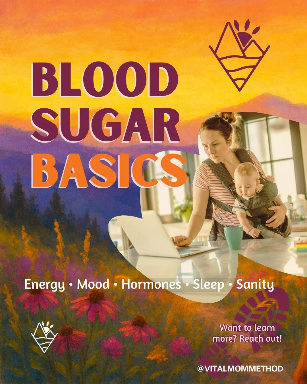 Knowing about your blood sugar is important for all of us mamas, not only diabetics! (Though I'm here for that too)
This month we're focusing on Blood Sugar, a powerful way to set the stage for a powerful year.
DM me your questions and make sure you'