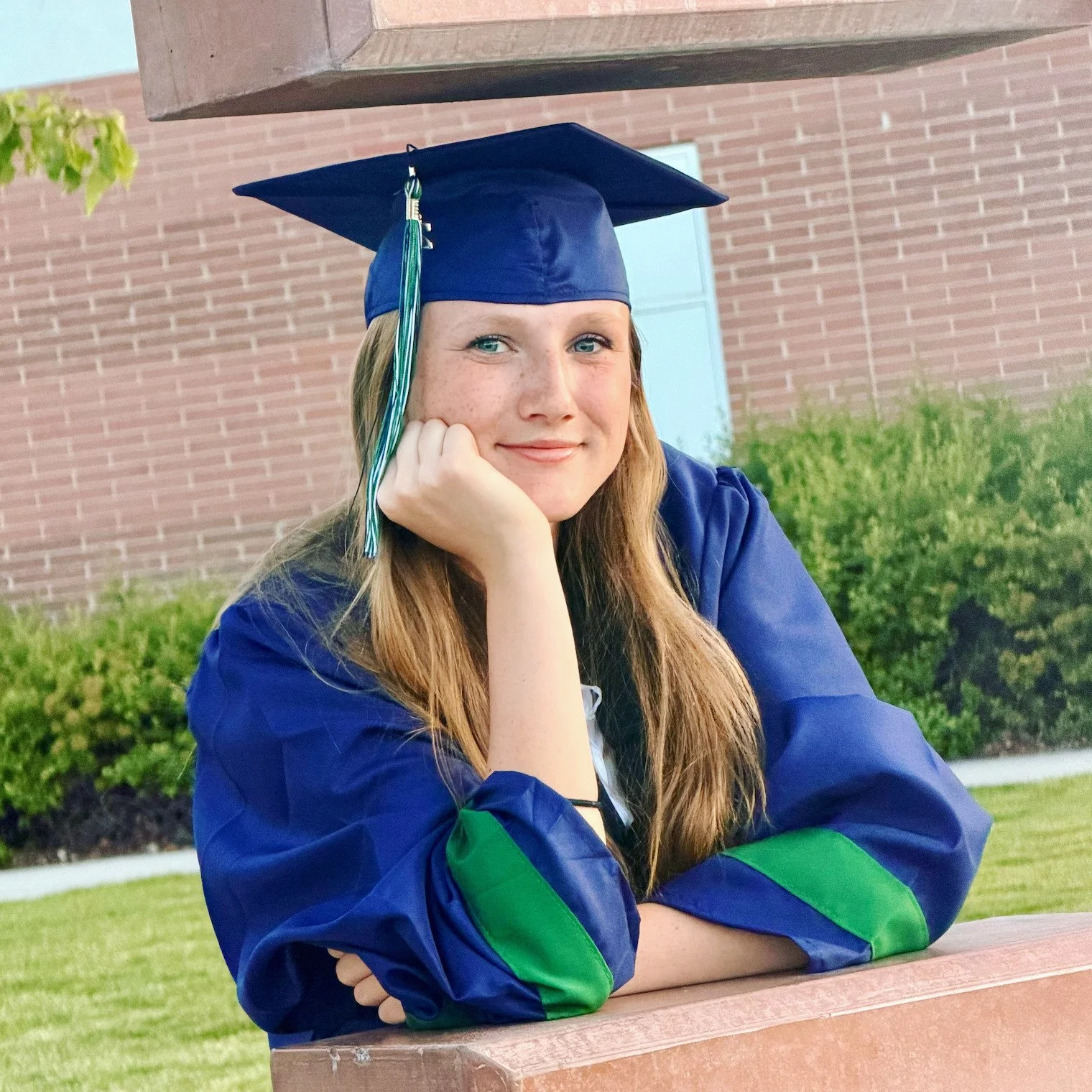 What an end to an era! Zaida walked today. And she did so with so much grace, style, strength and humor. Oh I love this girl! 
She graduates Magna Cum Laude with a CTE Pathway Completion for Construction Management, got first in state for Skills USA 