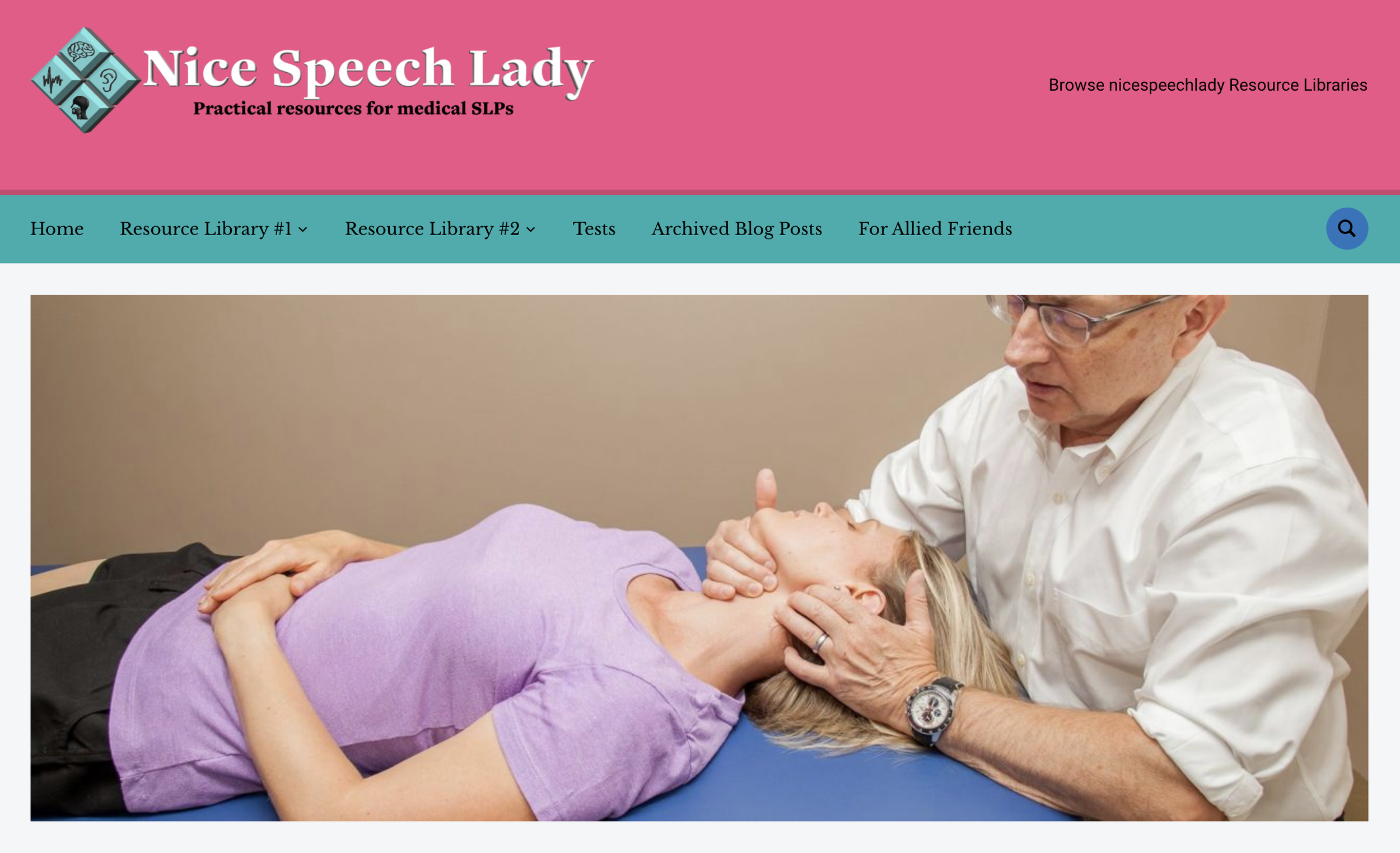 Manual Therapy: A Conversation with Walt Fritz on the NiceSpeechlady website