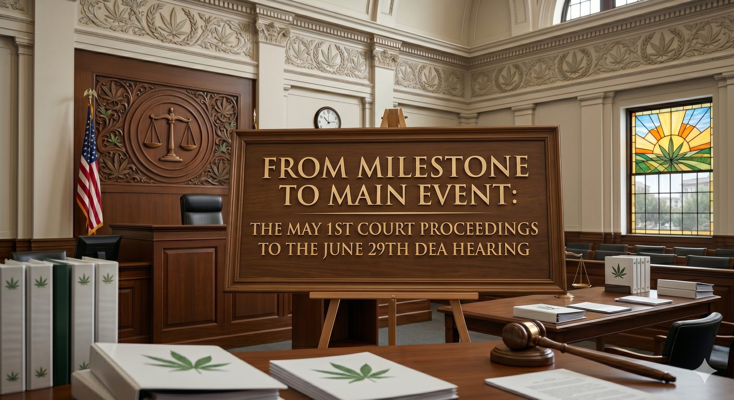 Schedule lll: From Milestone to Main Event-From the May 1st Court Proceedings to the June 29th DEA Hearing