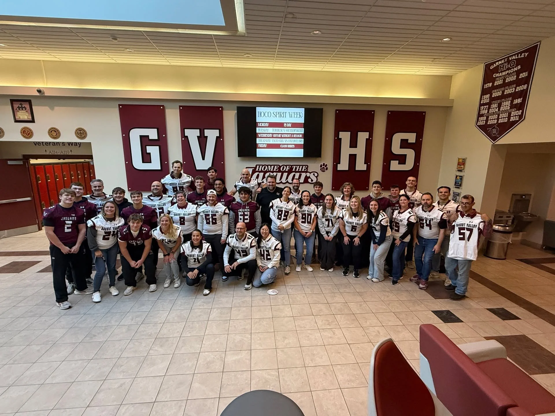 GV Football Teacher Appreciation Game! Thank you to the incredible teachers in the Garnet Valley School District who have made a positive impact on our players and entire student body! More pictures and videos to follow!