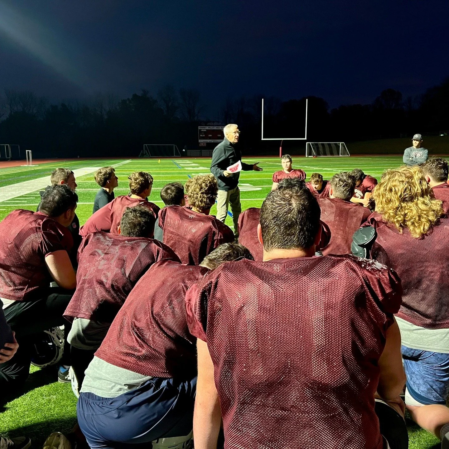 This week, for our Travis Manion Character Guest Speaker, we had John Mosko speak in honor of his son, Lieutenant Chris Mosko. We would like to thank John for his heartfelt message to the team about resiliency and playing for the love of your teammat