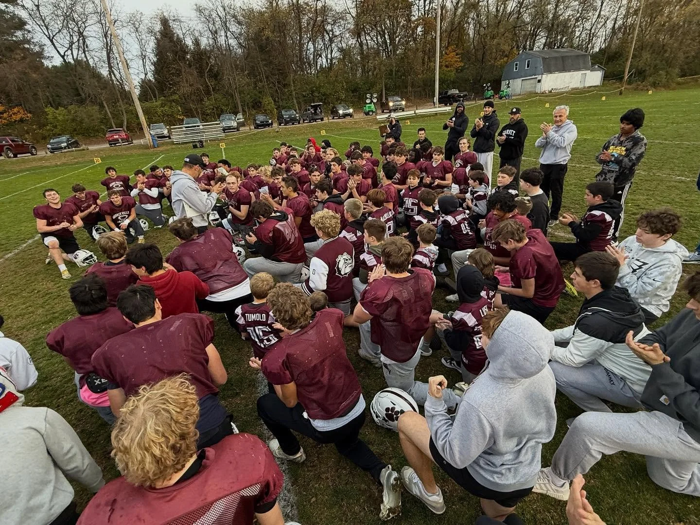 Today the Jags went back to where it all started for most of our players, Brandywine Youth Club Gillespie Park! We would like to thank BYC Bulldogs Football &amp; Cheer for allowing us to practice! Most importantly good luck to our 9U and 11U Bulldog