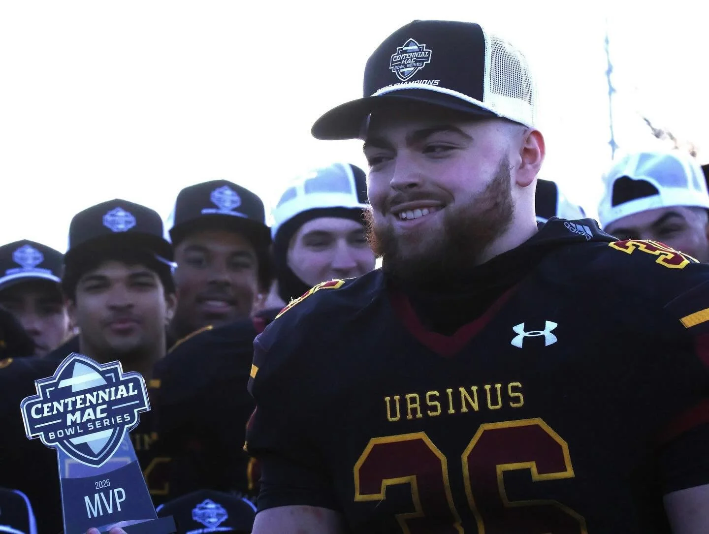 What a big weekend for our GV Alumni College Football players! Congrats to 2023 Grad and Junior Jason Bernard on being named the MVP in the MAC Bowl rushing for 133 yards and 2 TDs in the Ursinus win! And congrats to 2022 Grad and Senior CJ Wood and 
