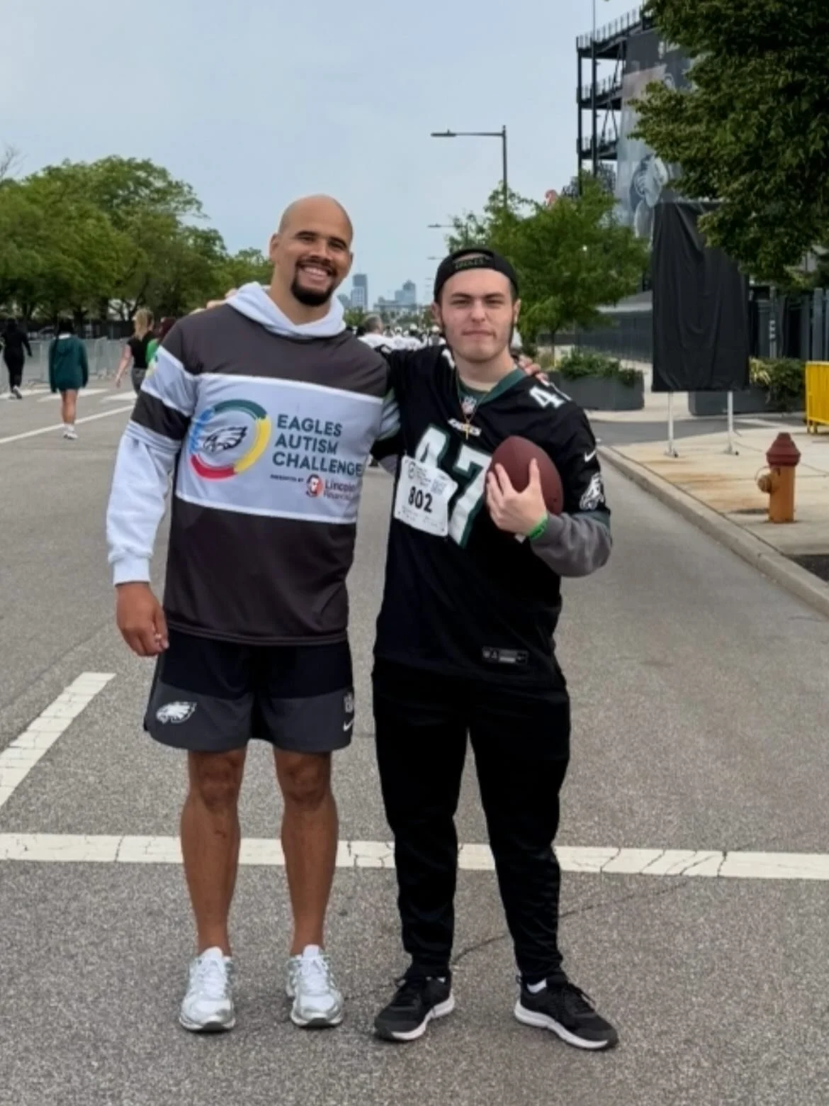 A huge shoutout to Sophomore FB player Evan Siter for raising over $10,000 for the Eagles Autism Foundation! We couldn&rsquo;t be more proud of the young man Evan is every single day! @eaglesautism @philadelphiaeagles