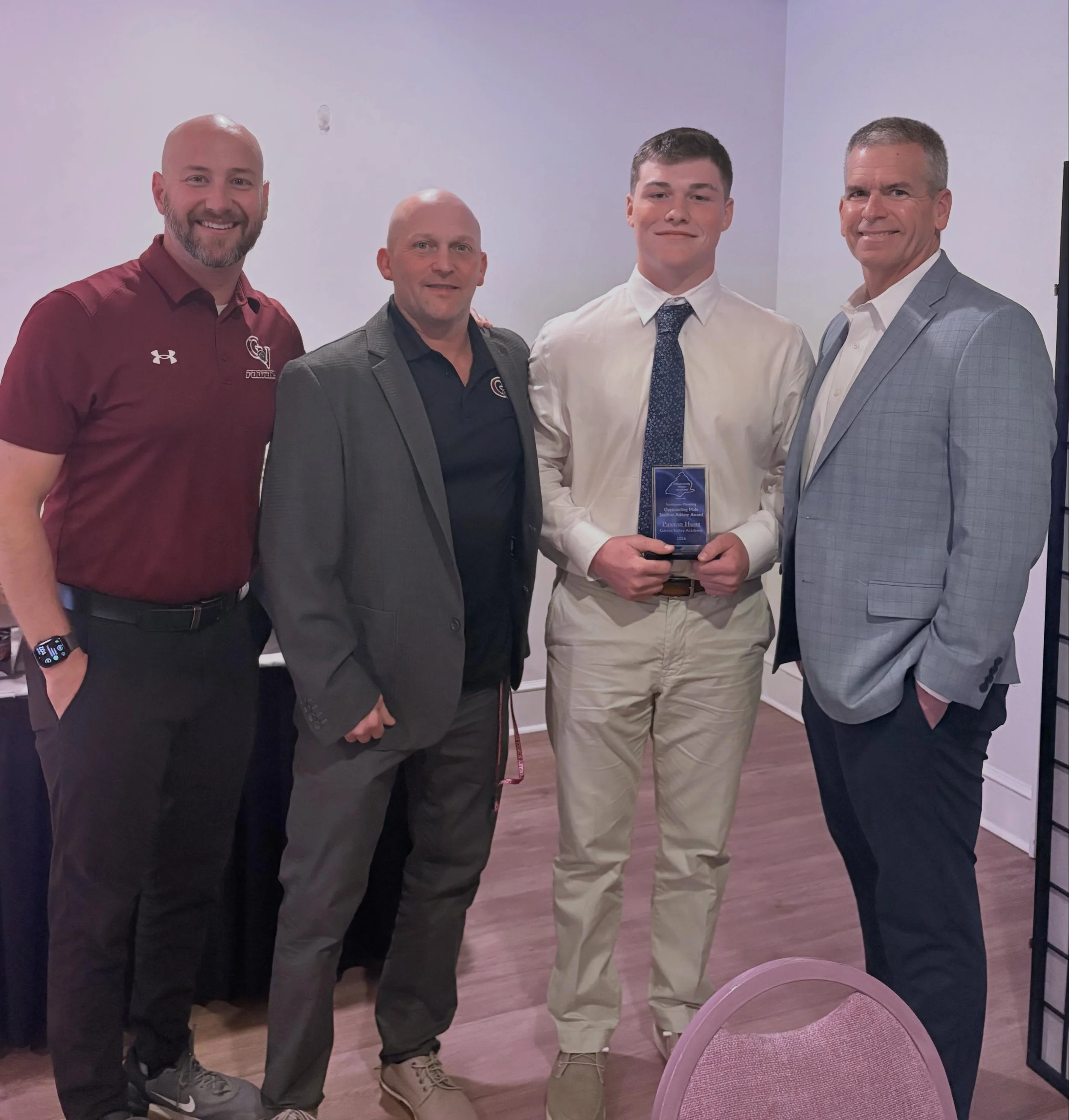 Congratulations to Senior Paxton Hunt on being awarded the Delaware County Male Scholar-Athlete of the Year! An incredible accomplishment for a tremendous young man. A direct result of being a Multi-Sport Athlete and great student! Congratulations Pa
