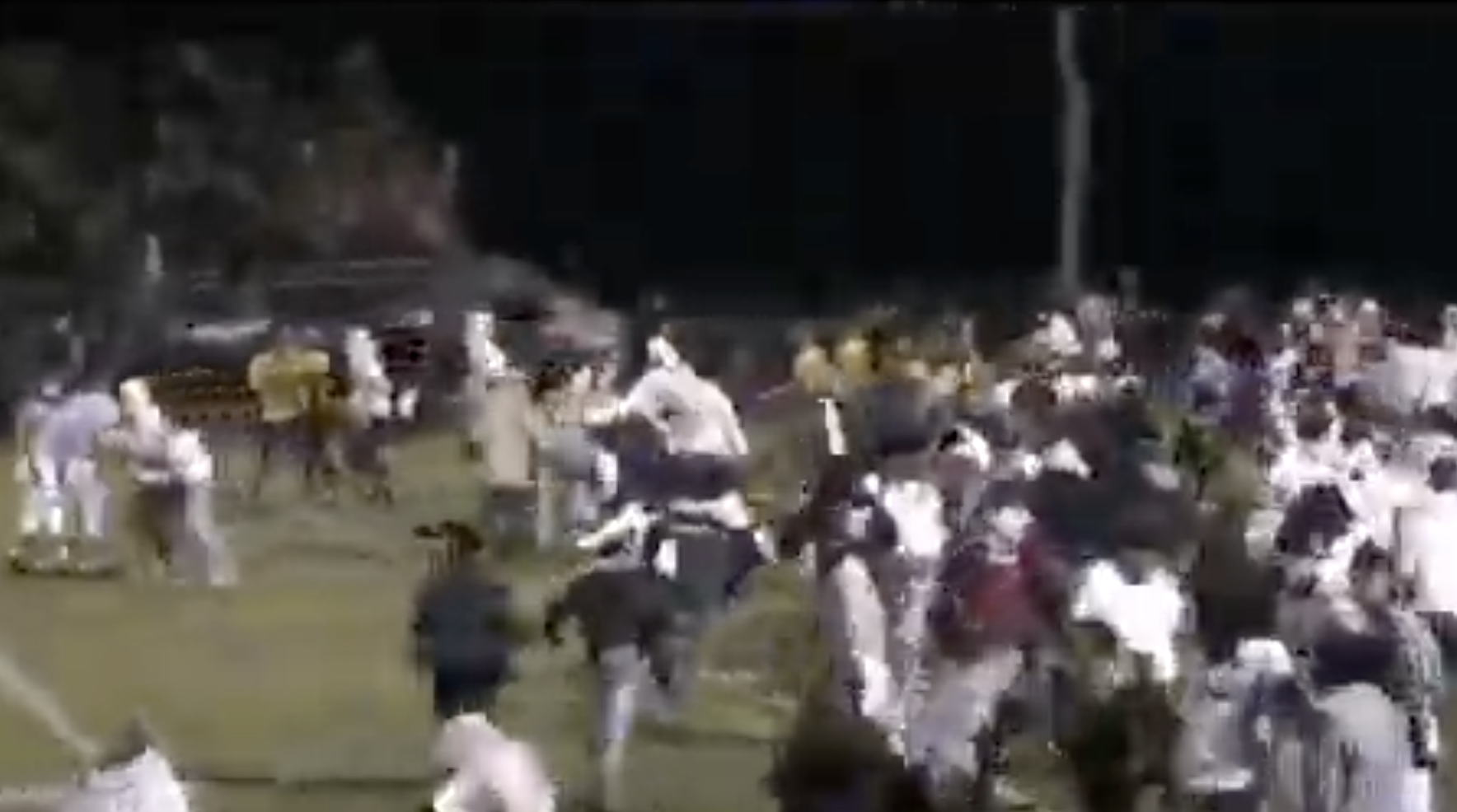 UNIONVILLE PLAYOFF vs GVHS Fans Rush The Field Video