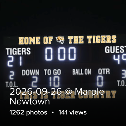 Garnet Valley vs. Marple 9/26/26
