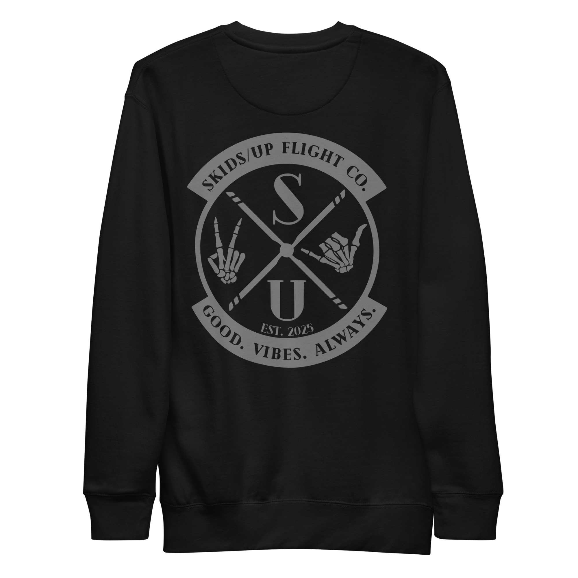 S/U PATCH CREW NECK