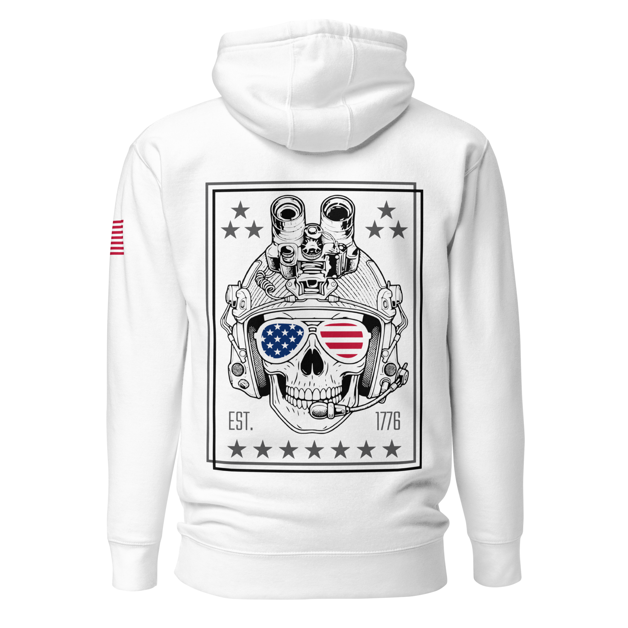PATRIOT HOODIE - WHITE