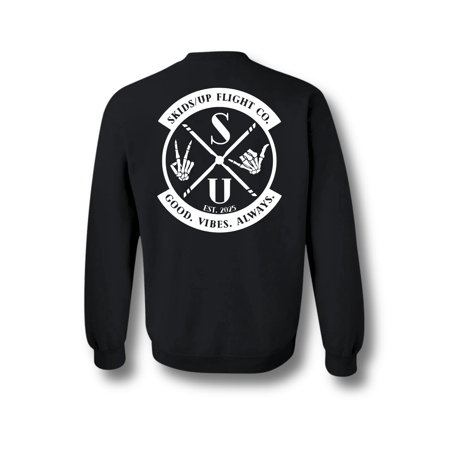 S/U PATCH CREW NECK