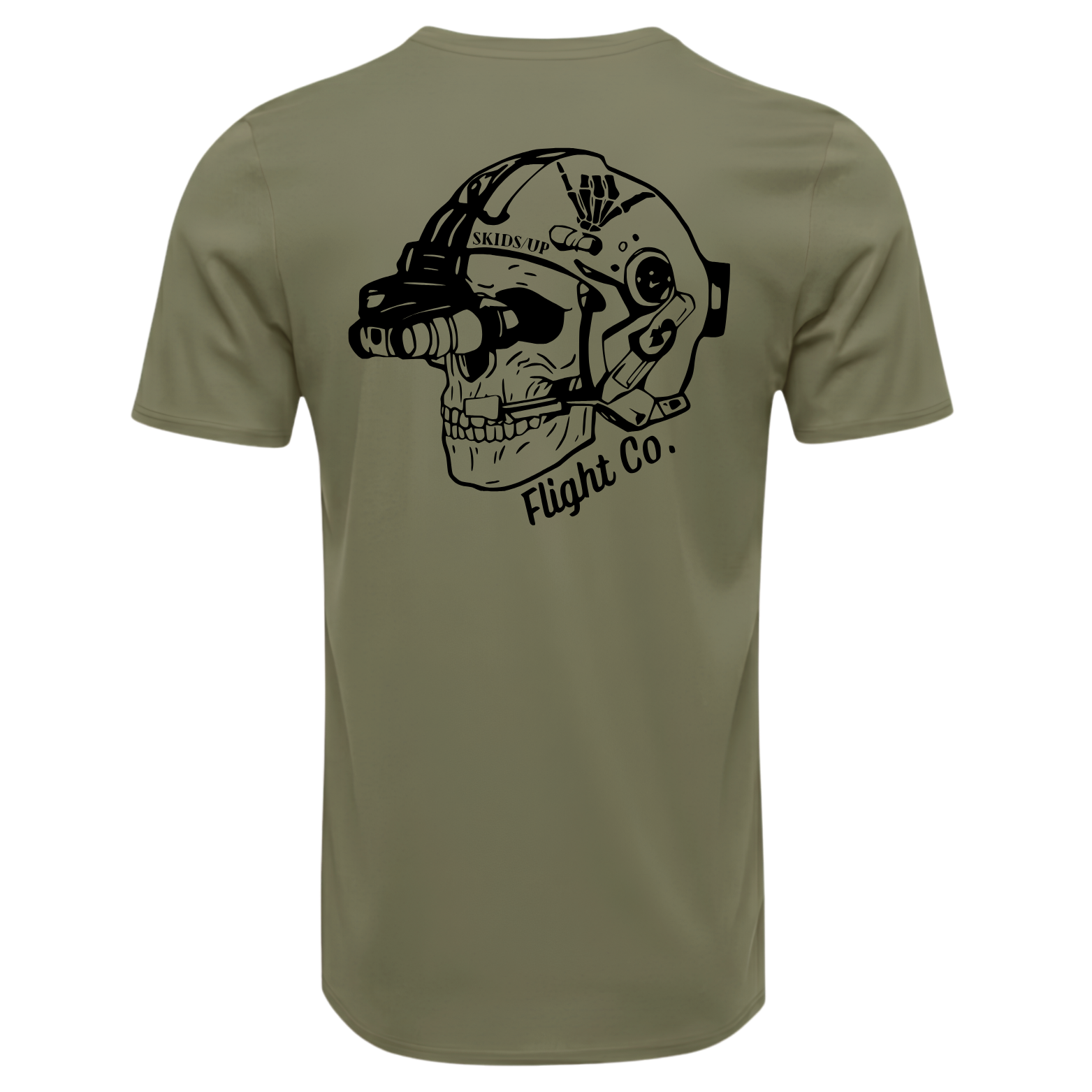 OG SKULL TEE - MILITARY GREEN