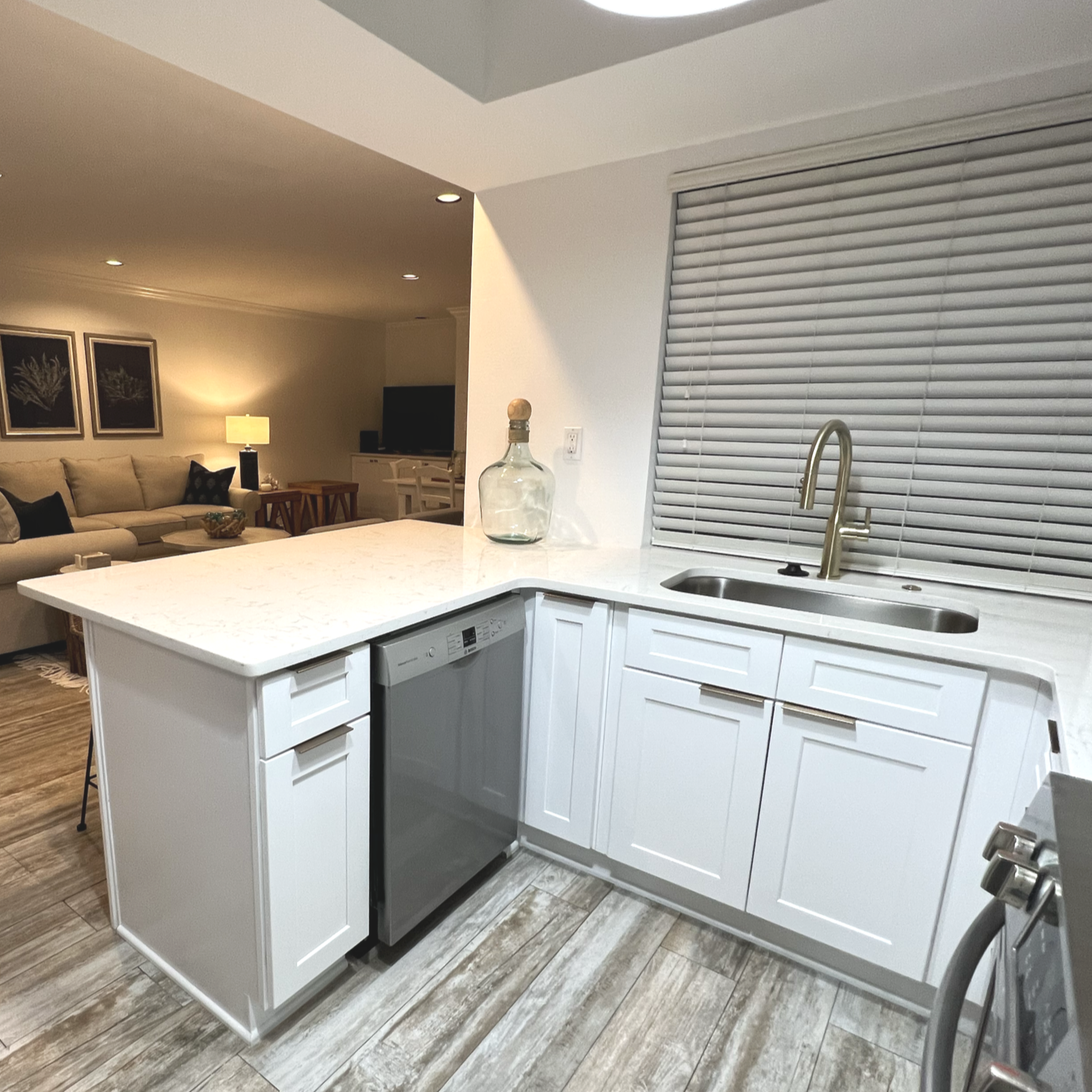 New Bar and Cabinets