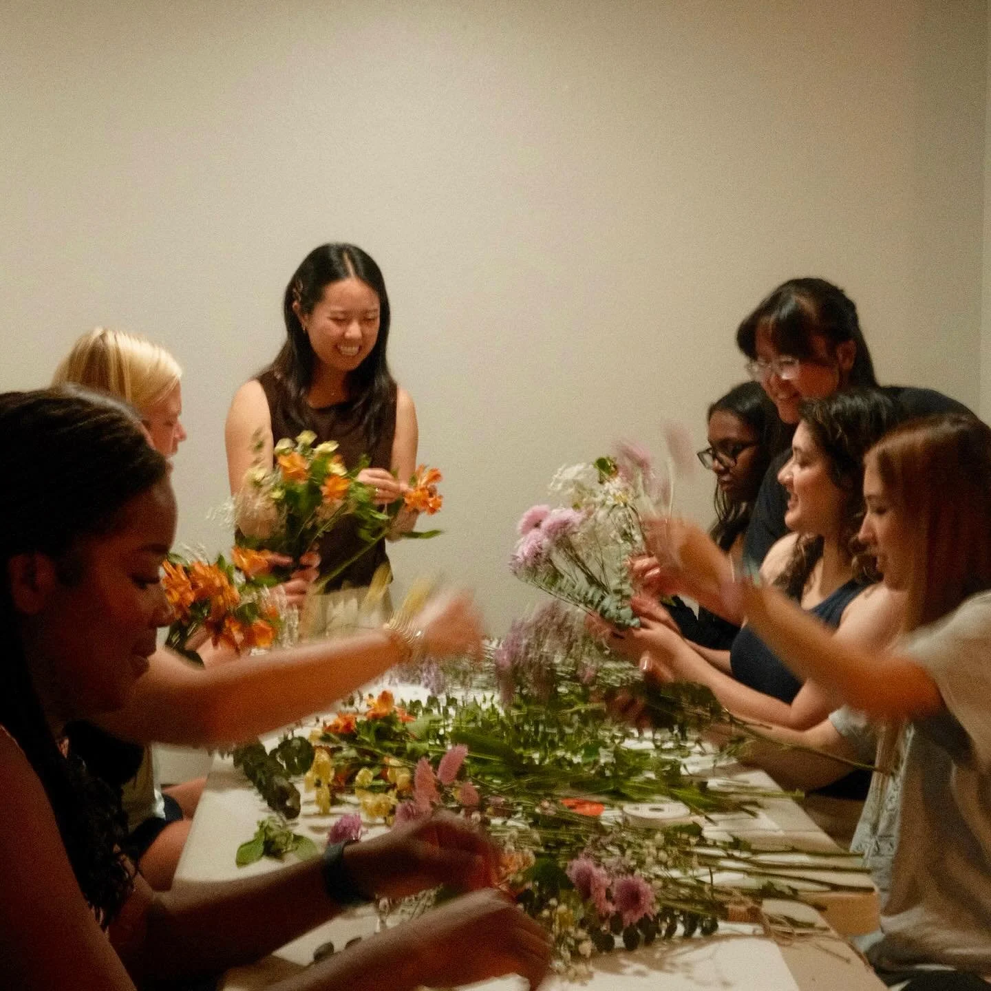 Flourish women&rsquo;s group recap💛🌼
This past week we ate a nice meal, played we&rsquo;re not really strangers, learned about growth through peoples stories, and made flower bouquets together! DM us if you&rsquo;re interested in joining us&mdash;T