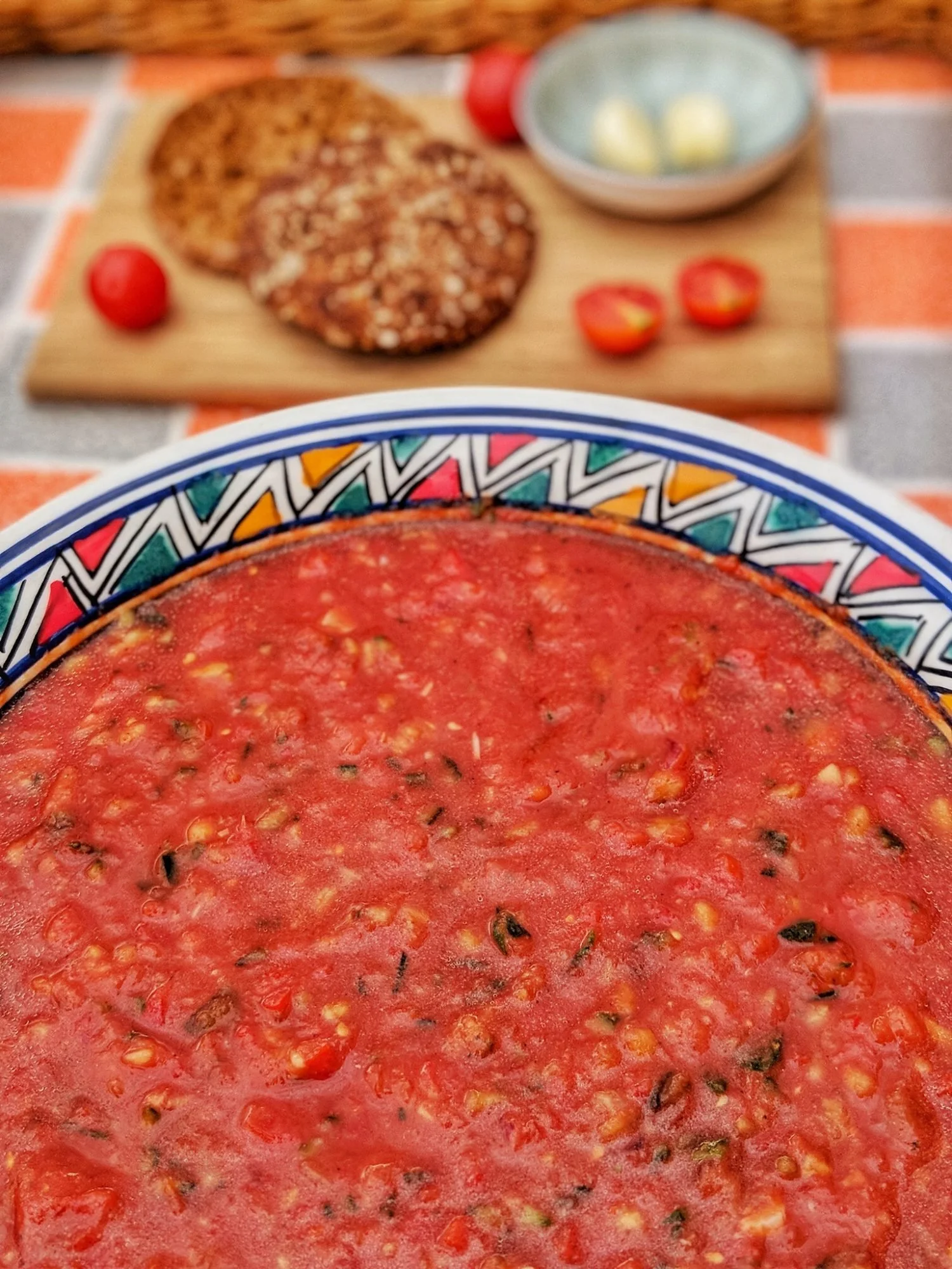 Erfrischende Sommer-Gazpacho
