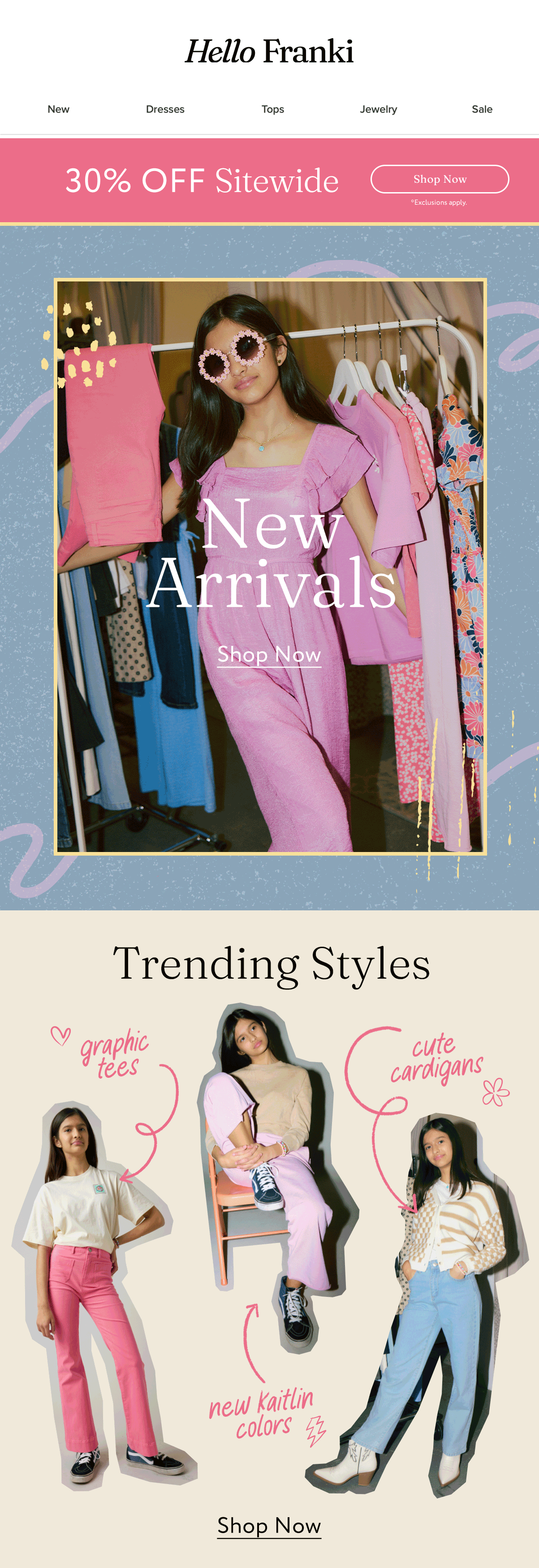 Francesca's | Hello Franki