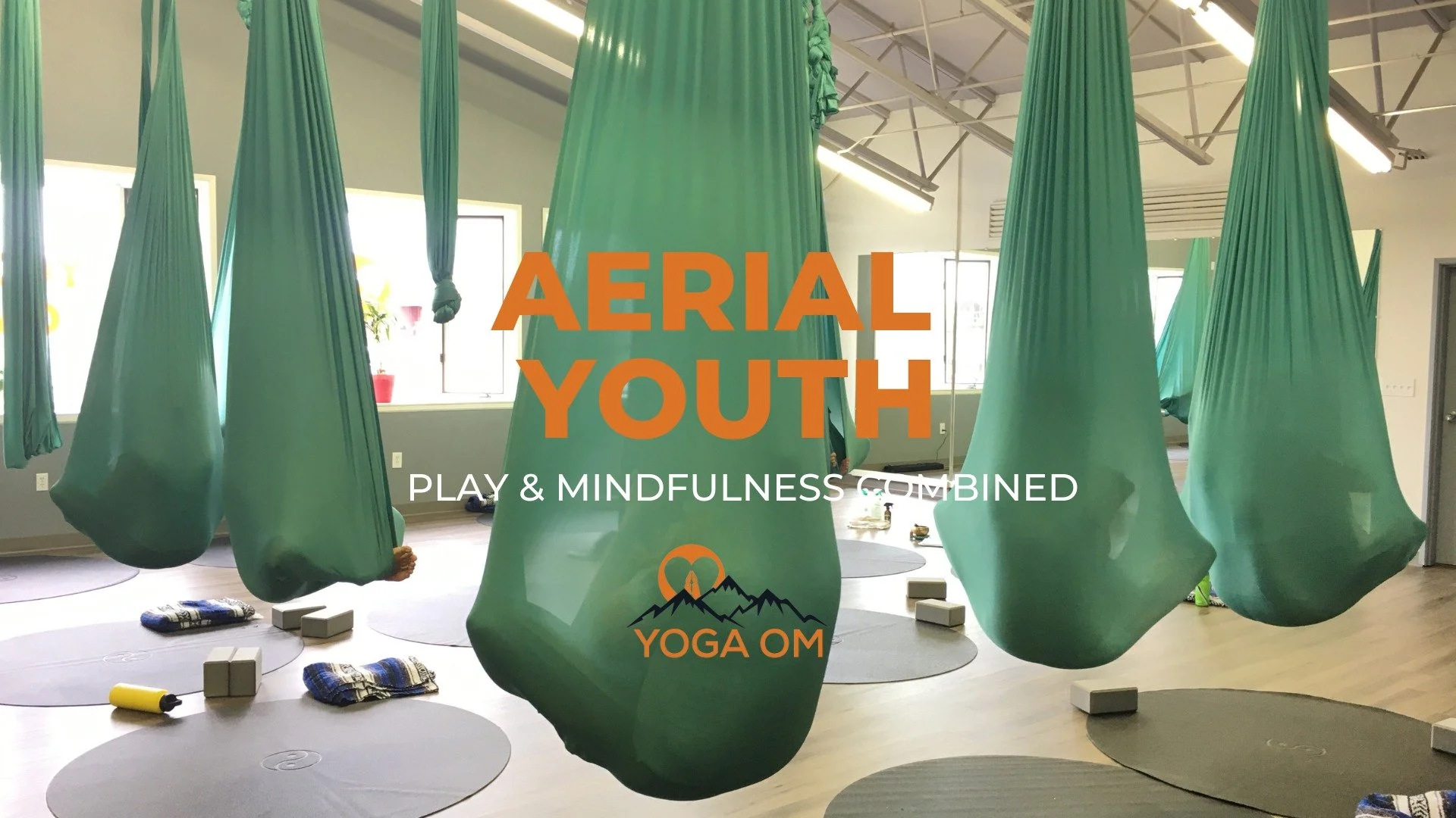 Sunday at 4 pm starts our Aerial youth series. This series is appropriate for ages 7-12. Join Ms. Esther as she leads your little aerialist in fun and gravity defying tricks while learning to feel secure and safe in the aerial silk. Limited spots ava