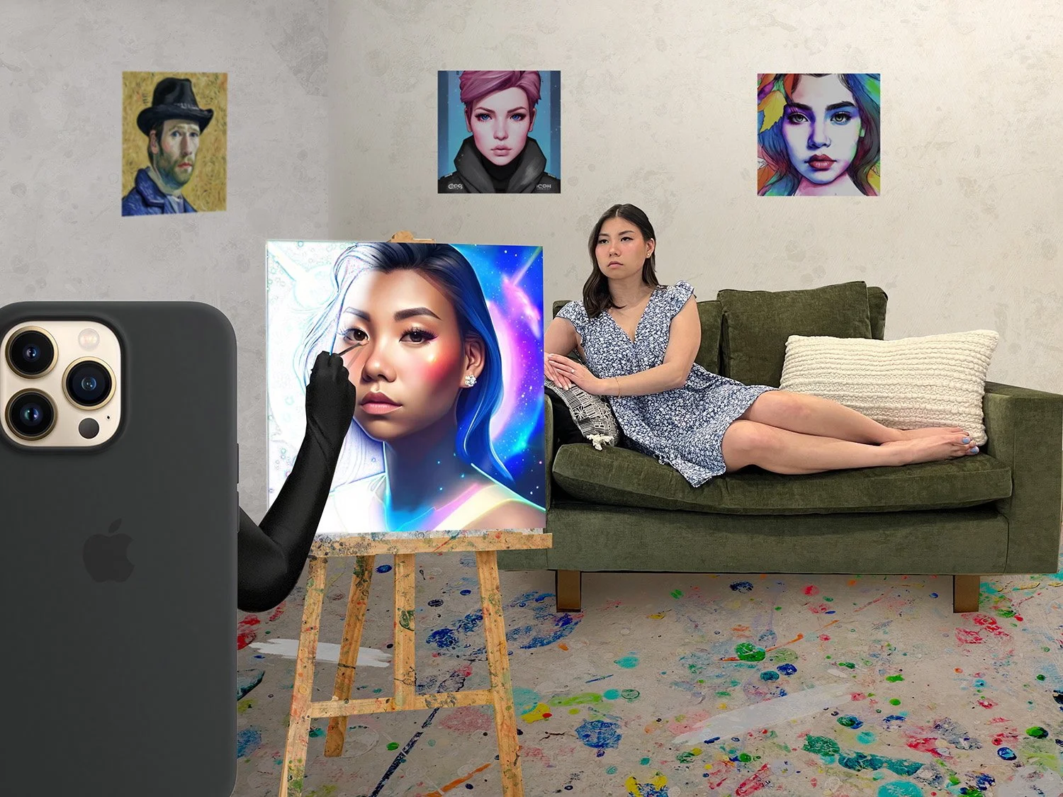 "Draw me like one of your AI avatars"