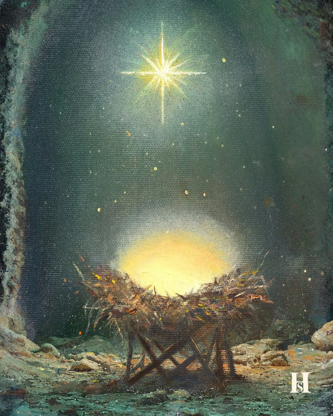 Merry Christmas Eve!
-------
#sacredart #catholicart #nativity
#manger #jesuschrist