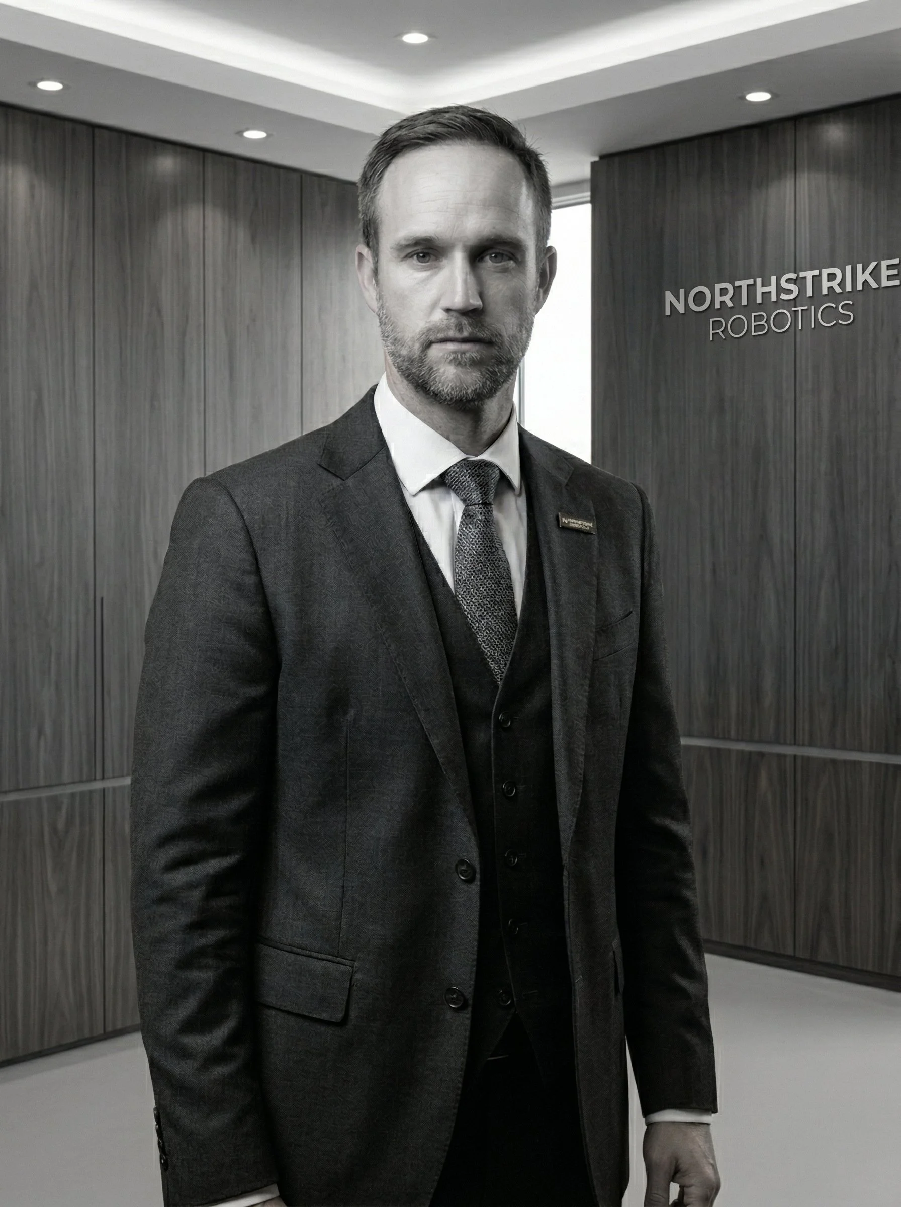 Brad Conlin, CEO and Lead Engineer of Northstrike Robotics. Systems Architect and Cybersecurity expert specializing in decentralized artificial intelligence and defense technology.