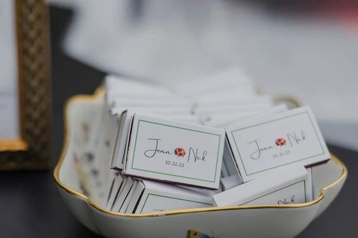 Personalized Wedding Matchbooks for Newlyweds at The River Cafe (1).jpeg