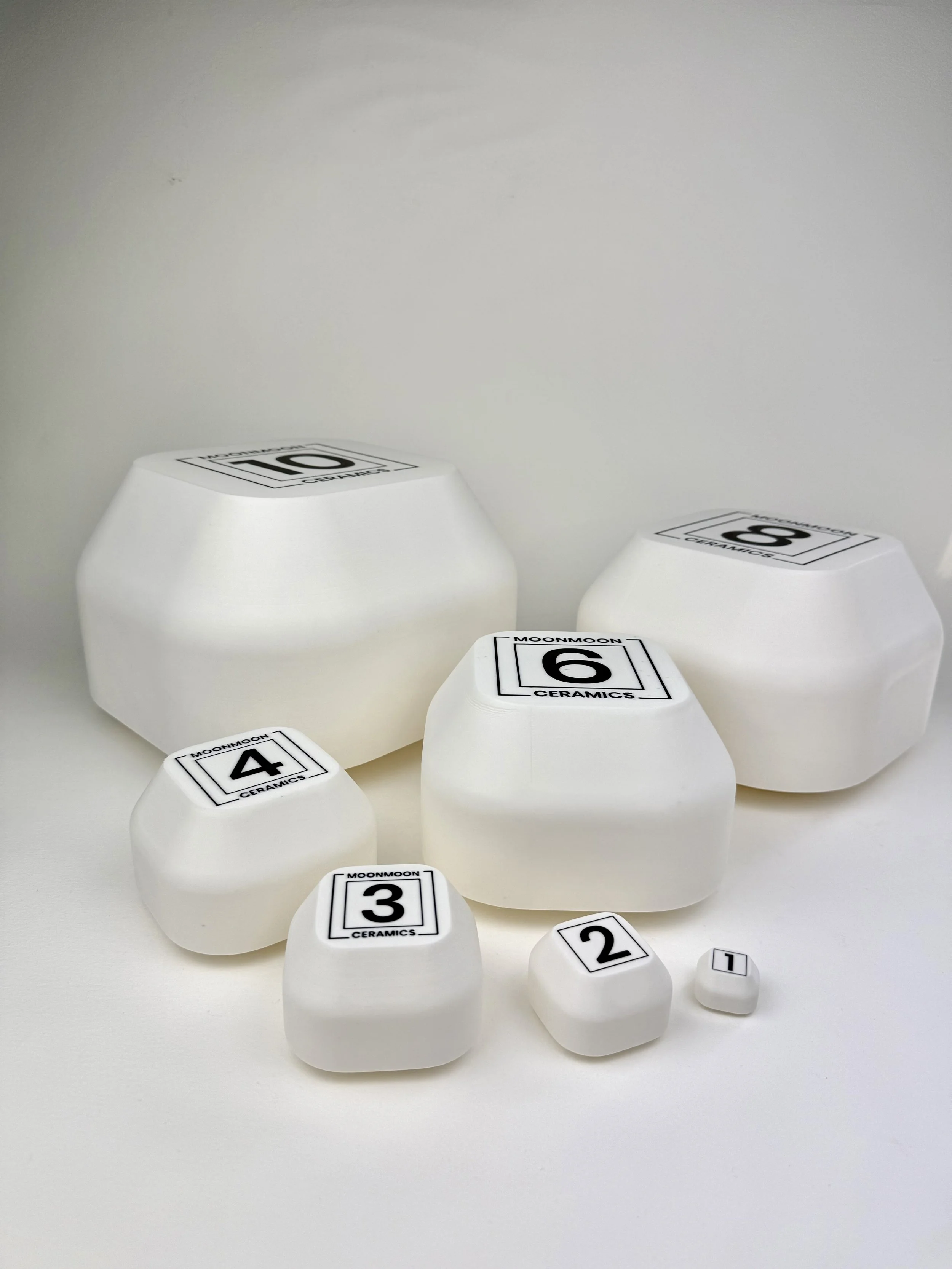 Edgy Square Puck Drape Form