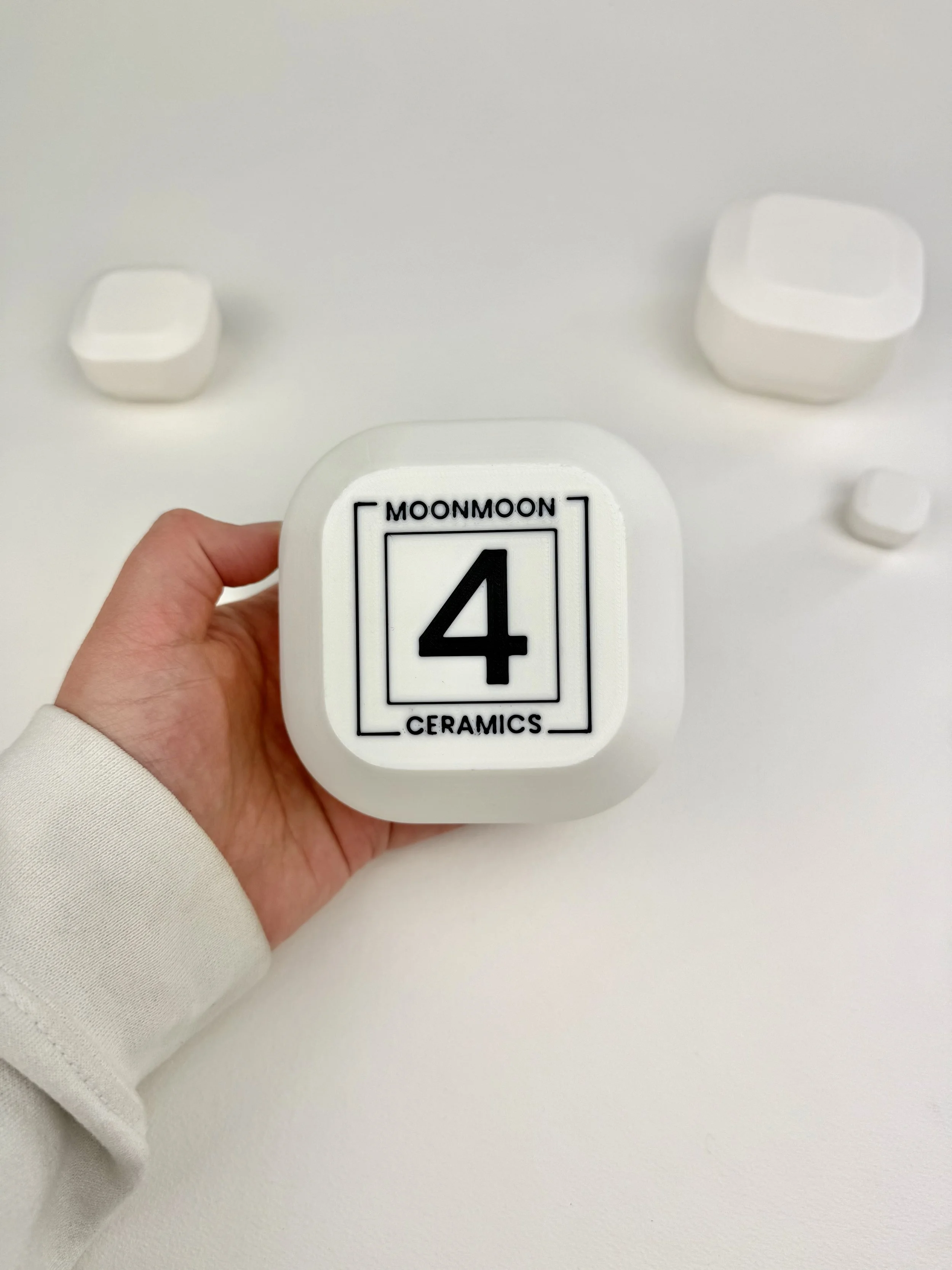 Edgy Square Puck Drape Form