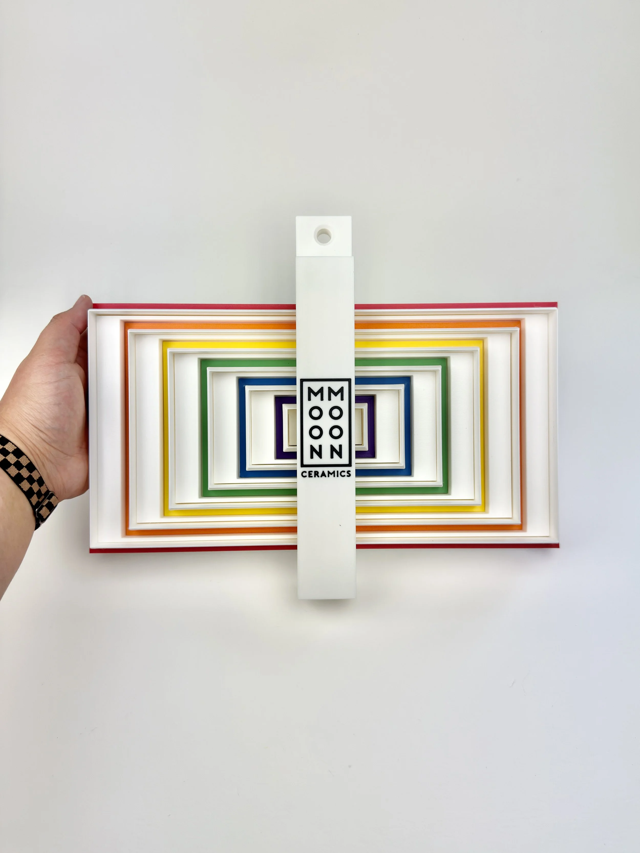 Rainbow Rectangle Cutter Set