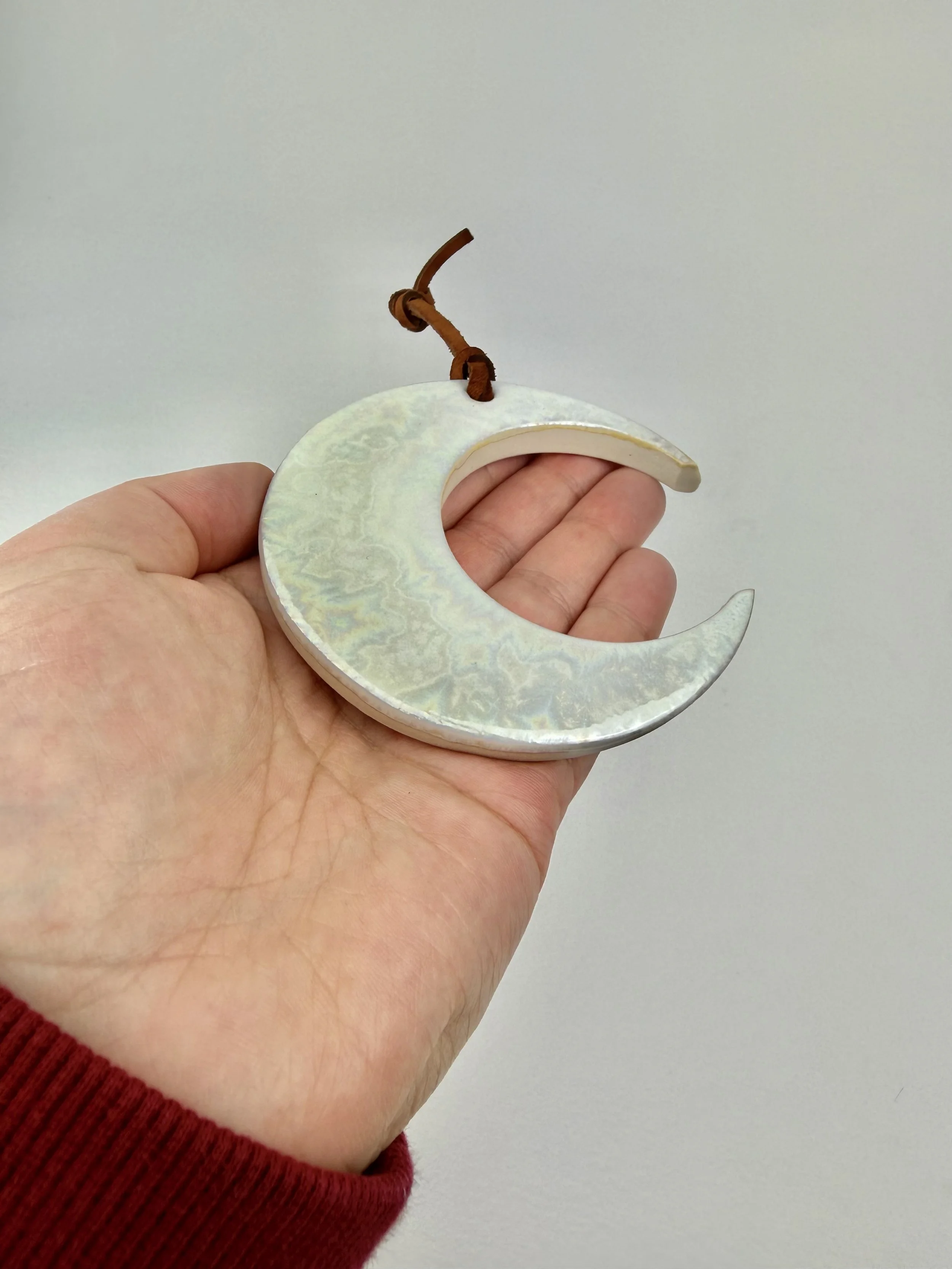 Crescent Moon Supernova Ornament