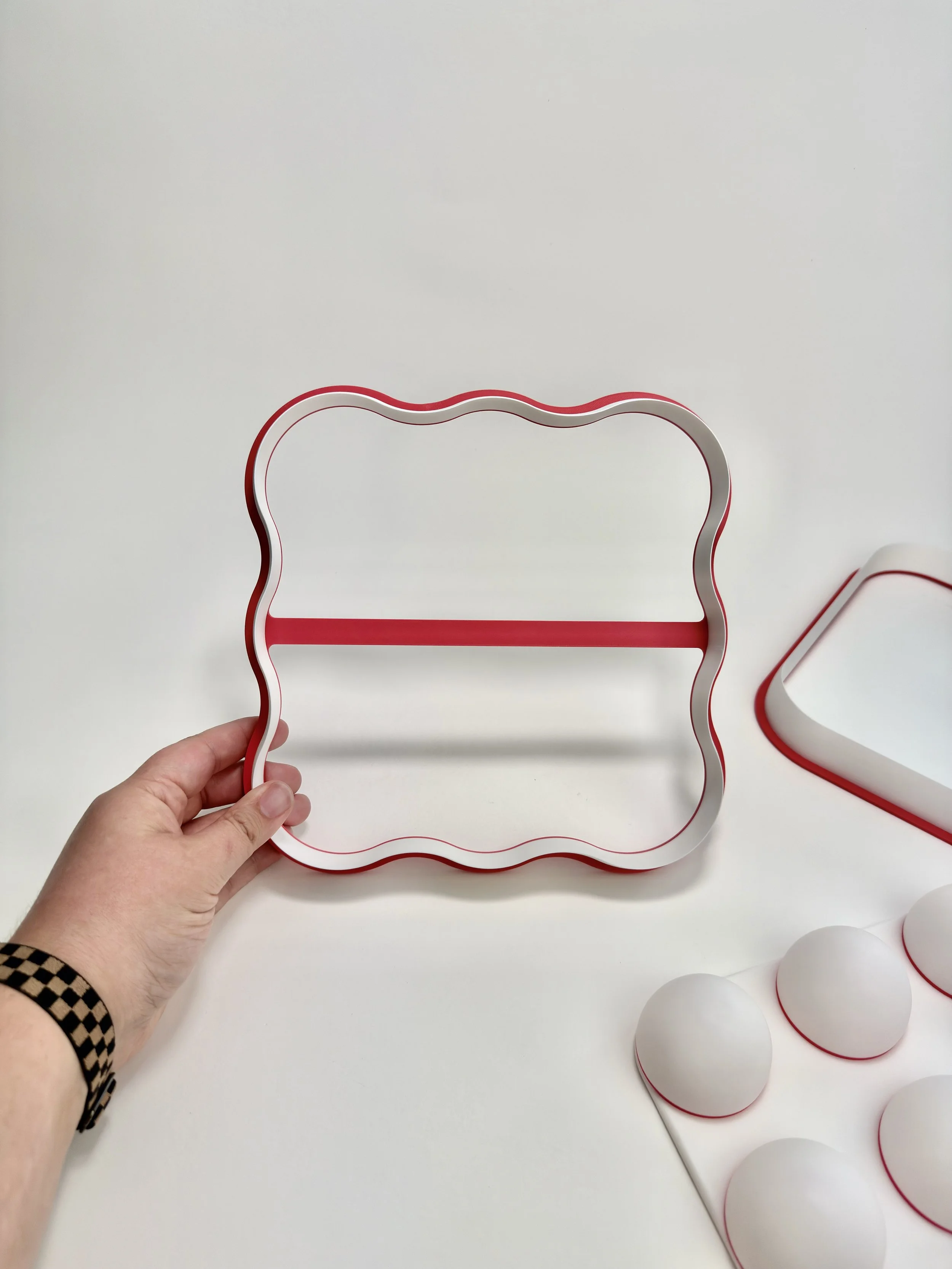 9 Chicken Egg Carton Drape Form