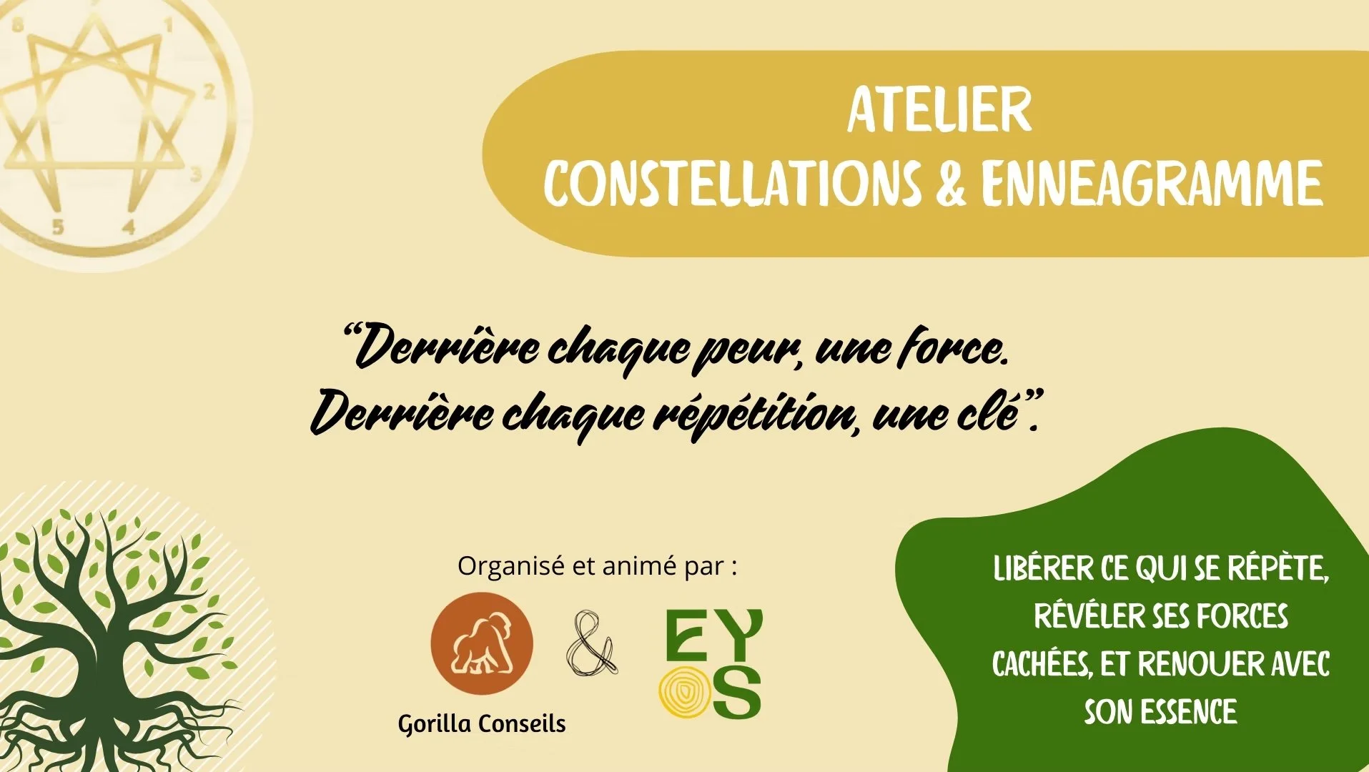 Atelier Ennéagramme & Constellation Module 1