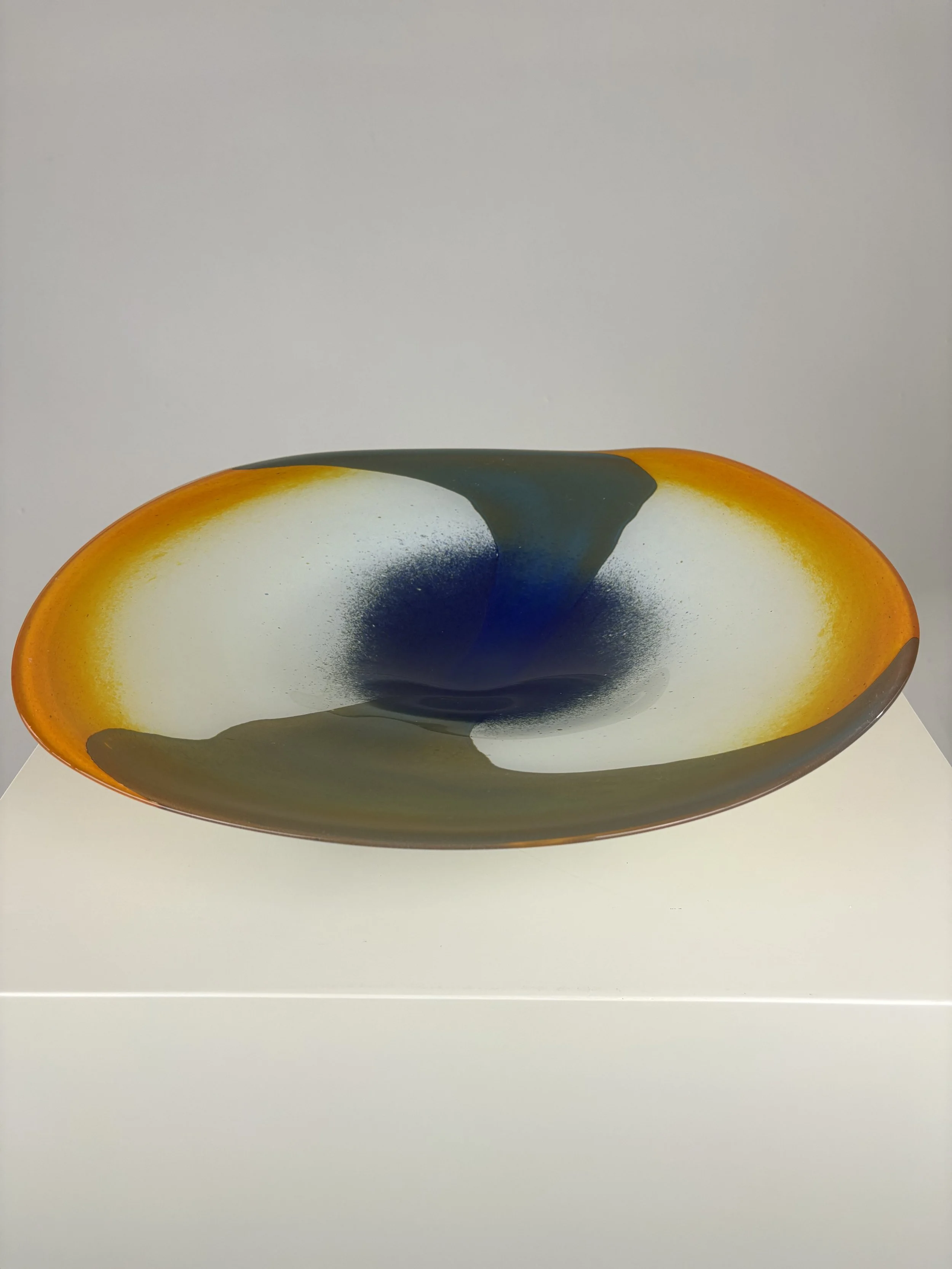 European Art Glass Plate