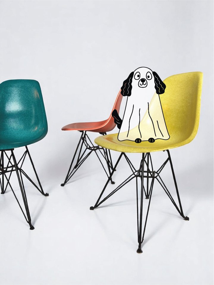 Modernica, Case Study® Furniture Side Shell Eiffel – Set of 4 Chairs